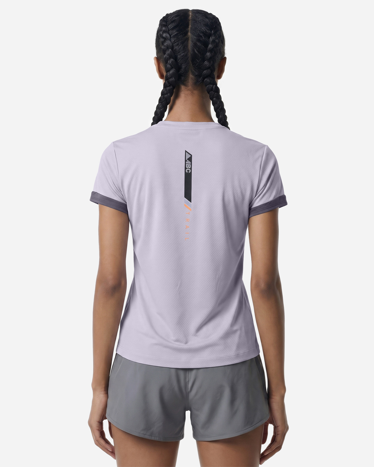 T-shirt running ABC TRAILW - Lilla - 3 | Cisalfa Sport