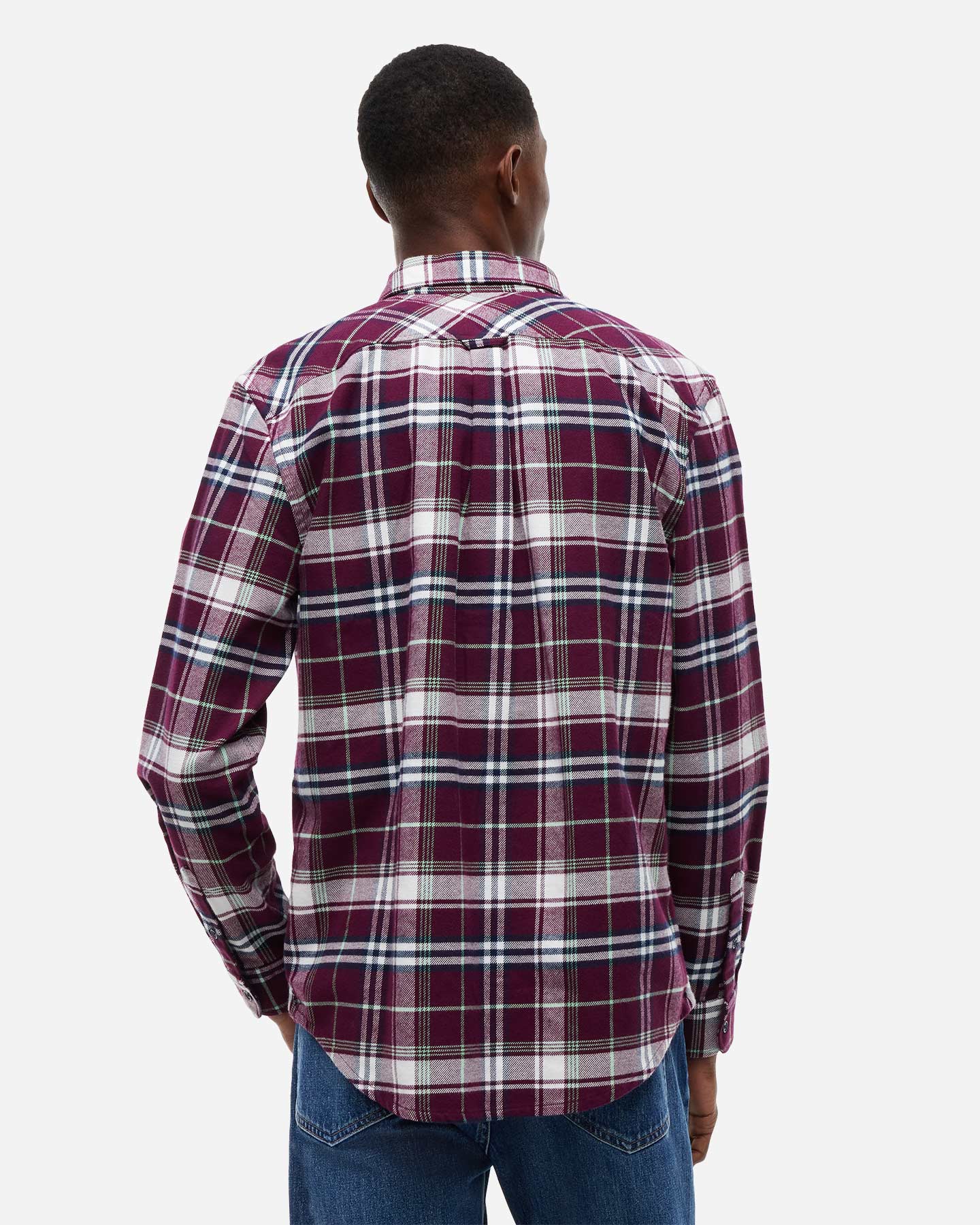 Camicia TOMMY HILFIGER FLANELLA CHECK M - Nero - 2 | Cisalfa Sport