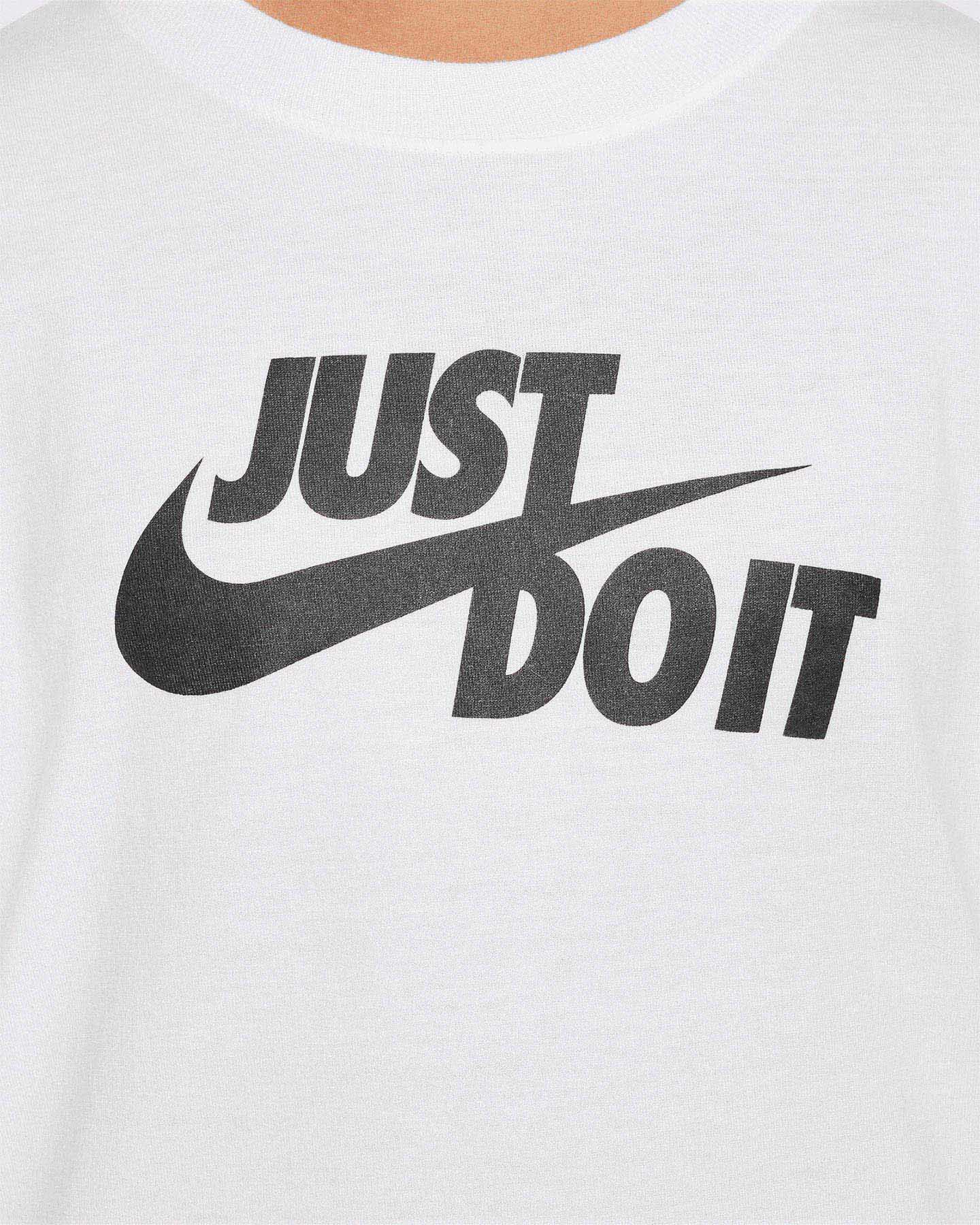 T-shirt NIKE JUST DO IT JR - Bianco - 4 | Cisalfa Sport