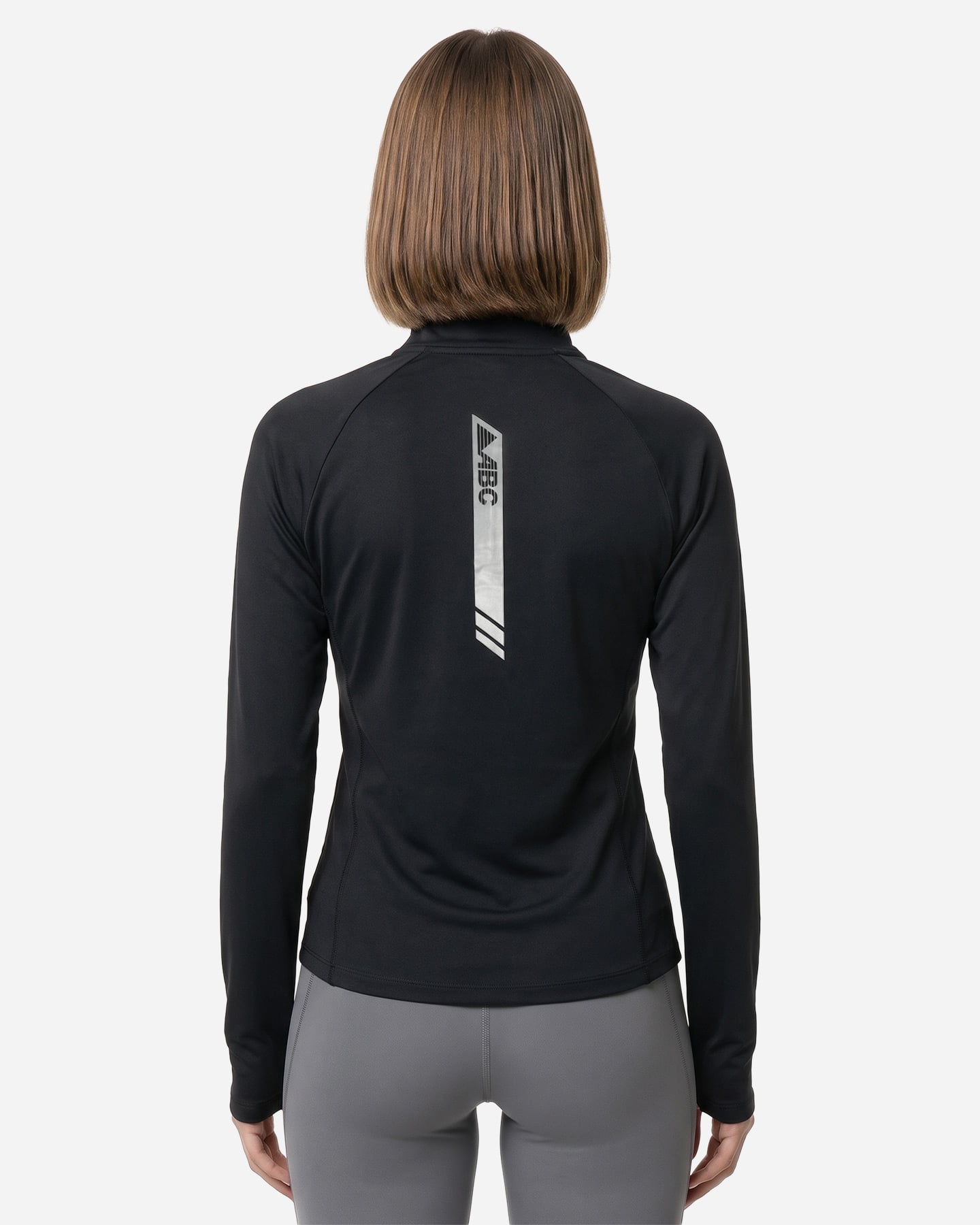 Maglia running ABC BASIC W - Nero - 3 | Cisalfa Sport