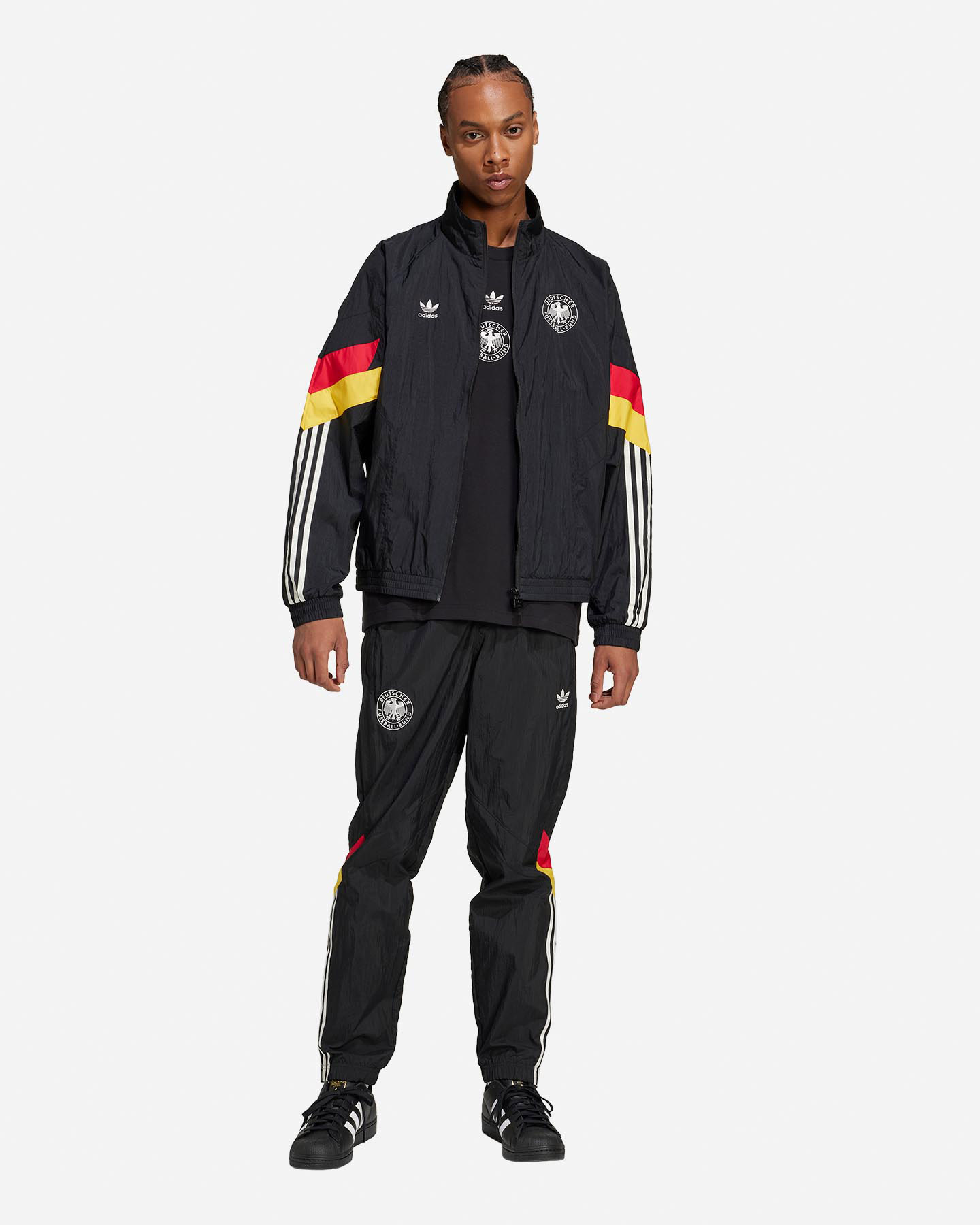 Abbigliamento calcio ufficiale ADIDAS GERMANIA 24-25 M - Nero - 3 | Cisalfa Sport