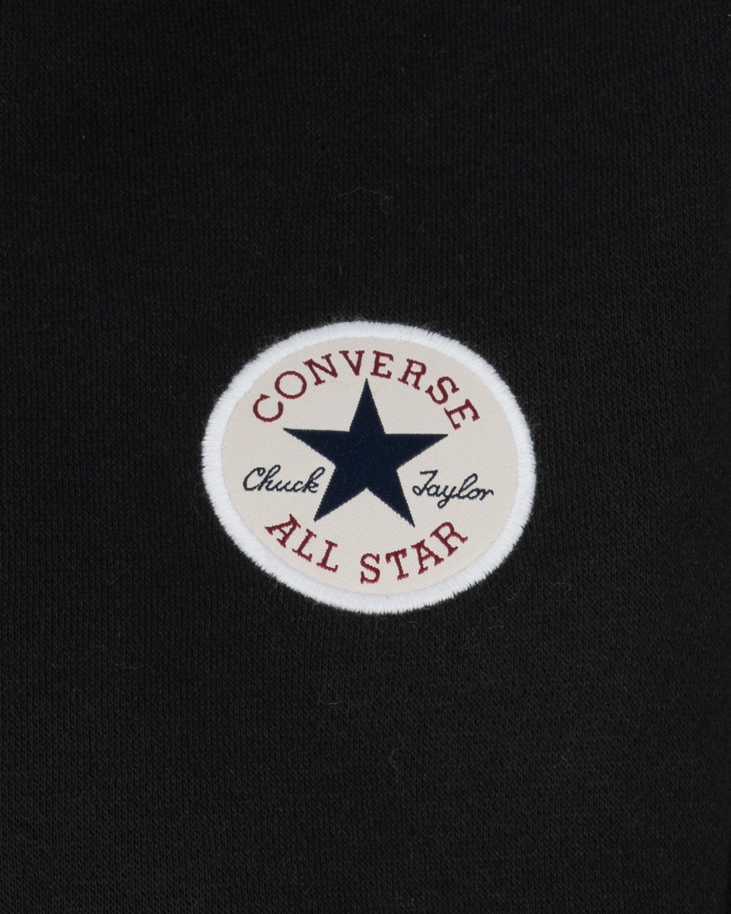 Felpa CONVERSE CLASSIC PATCH W - Nero - 2 | Cisalfa Sport