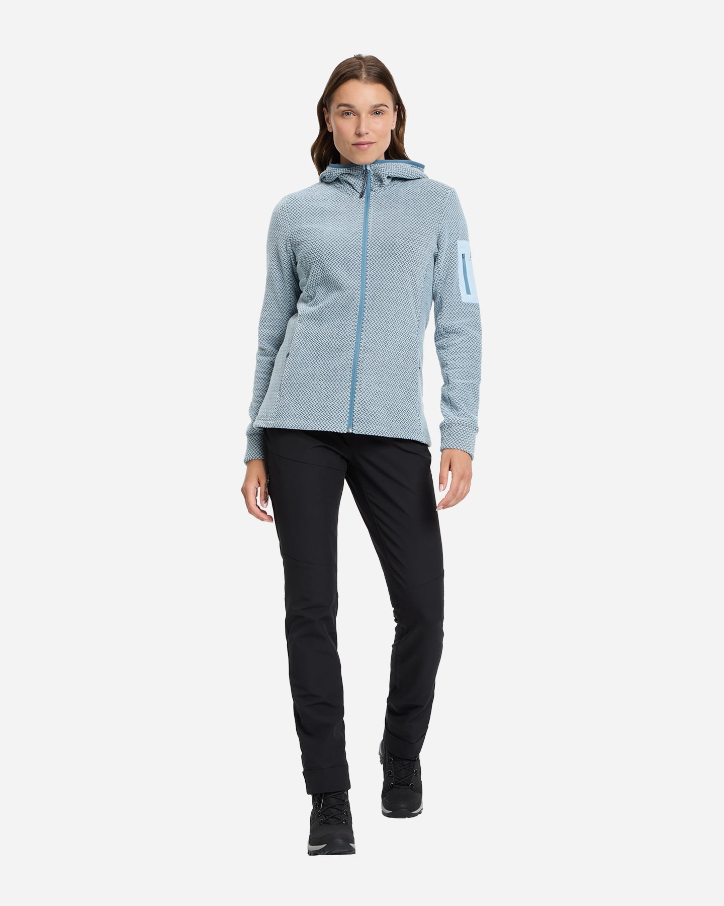 Pile MCKINLEY HUCTURE W - Azzurro - 3 | Cisalfa Sport