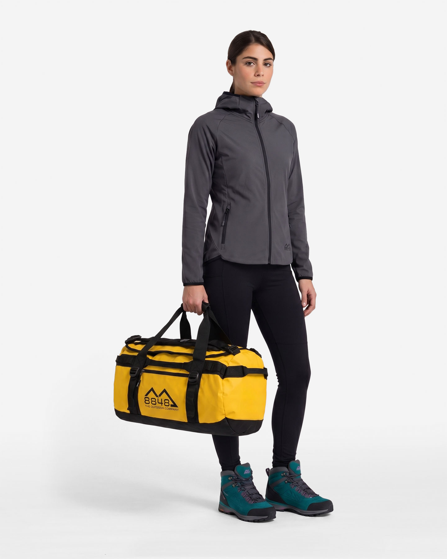 Borsa viaggio 8848 TRAVEL M 50L - Giallo - 3 | Cisalfa Sport