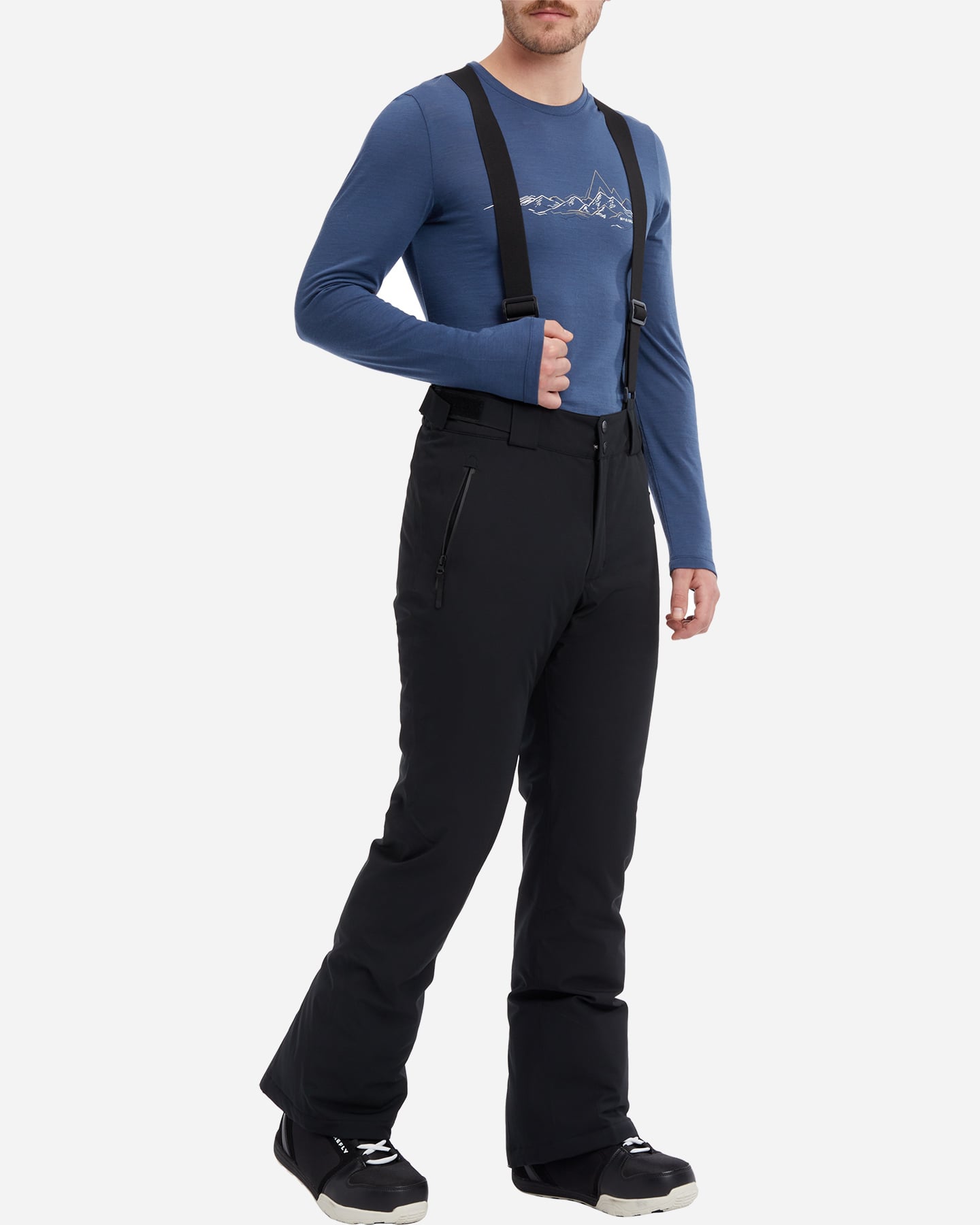 Pantalone sci MCKINLEY DAVE II M - Nero - 1 | Cisalfa Sport