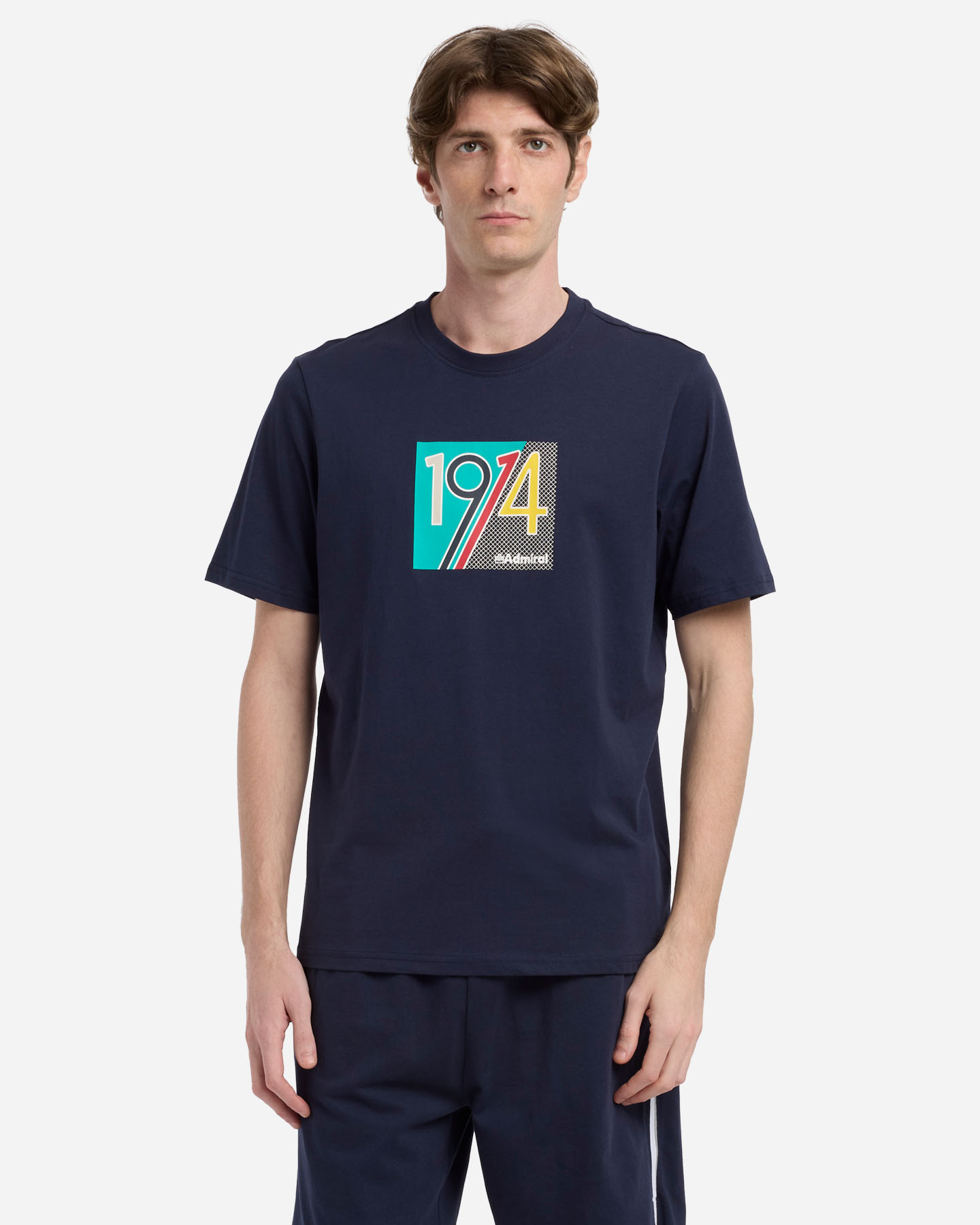 T-shirt ADMIRAL ESSENTIAL COLLEGE M - Blu Navy - 1 | Cisalfa Sport