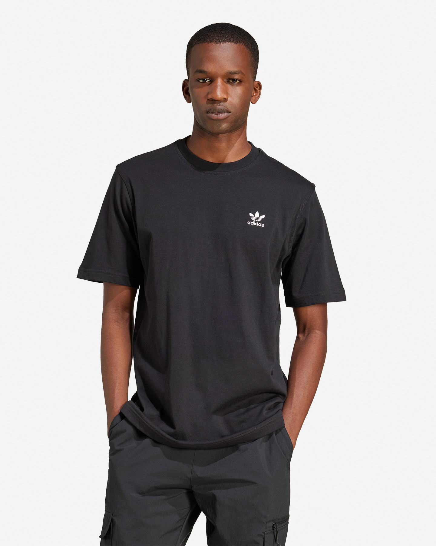 T-shirt ADIDAS ESSENTIAL SMALL LOGO M - Nero - 1 | Cisalfa Sport