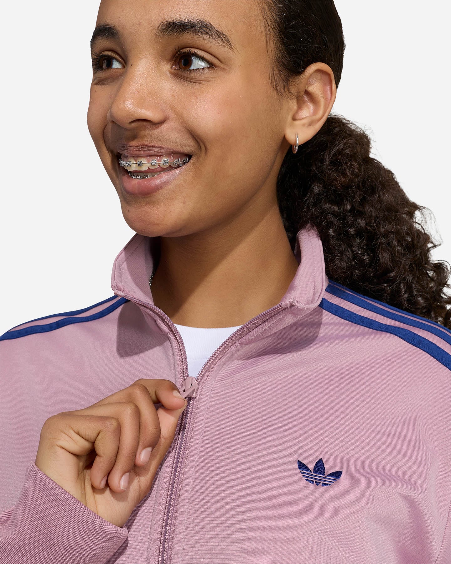 Felpa ADIDAS FIREBIRD JR - Rosa - 4 | Cisalfa Sport