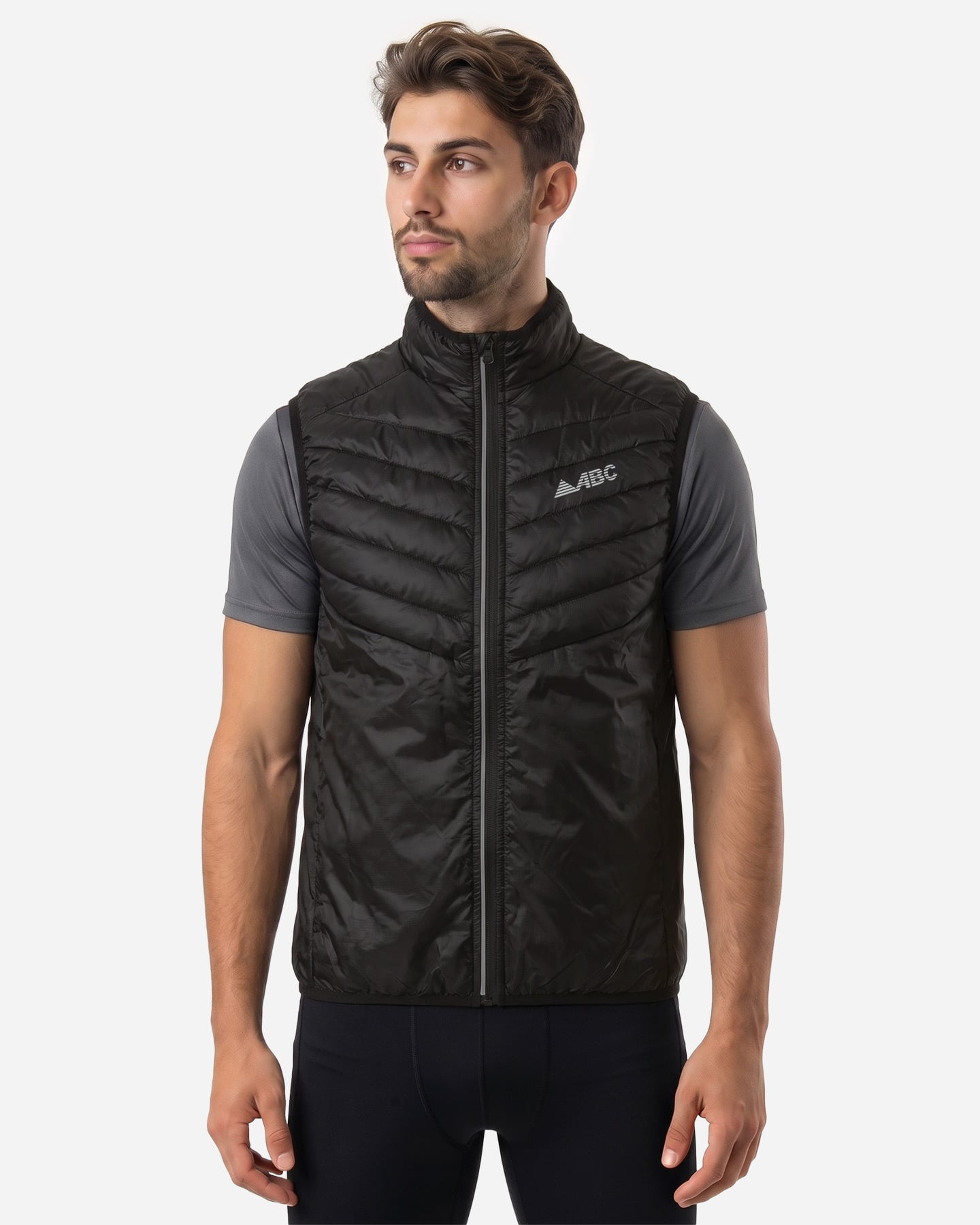 Gilet ABC BASIC M - Nero - 2 | Cisalfa Sport