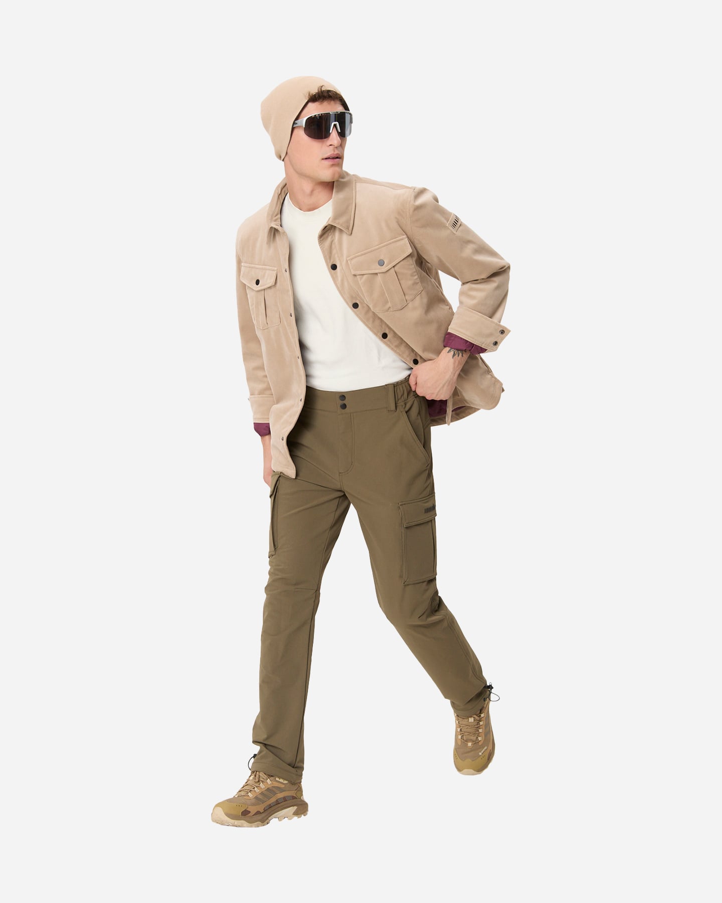 Giubbotto RH+ VELVET PADDED M - Beige - 2 | Cisalfa Sport