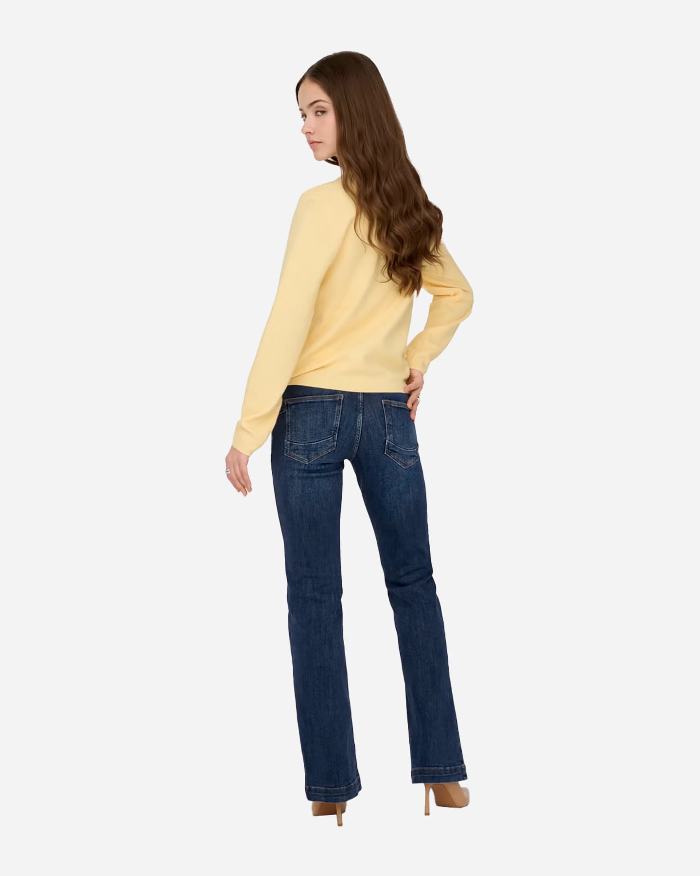 Jeans ONLY POWER FLARED PUSHUP L32 W - Denim - 4 | Cisalfa Sport