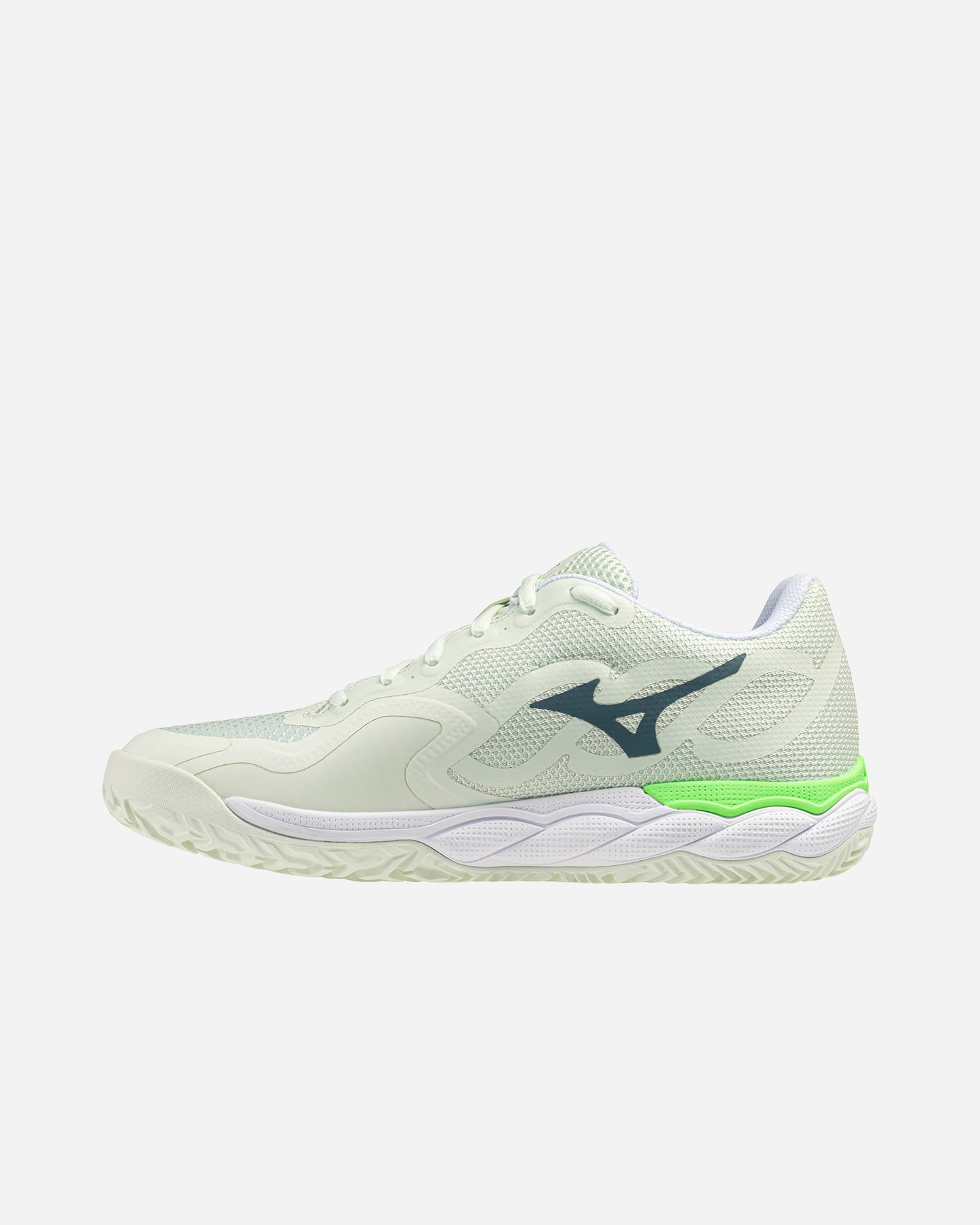 Scarpe padel MIZUNO WAVE ENFORCE COURT PADEL W - Verde - 4 | Cisalfa Sport