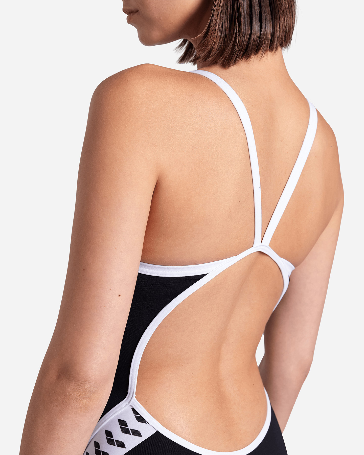 Costume piscina ARENA ICONS SUPER FLY BACK SOLID W - Nero - 4 | Cisalfa Sport