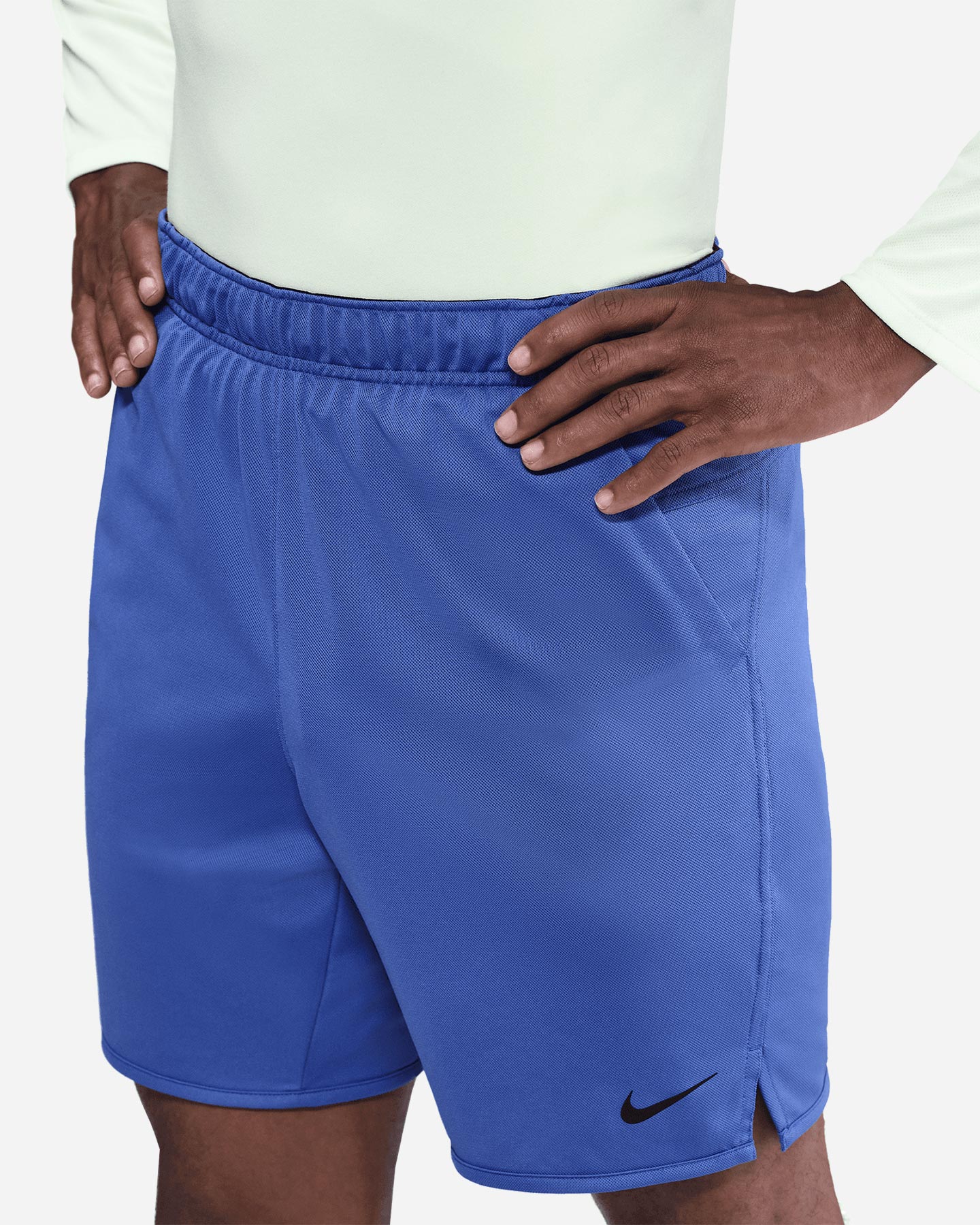 Pantalone training NIKE DRI FIT TOTALITY 7I M - Blu - 4 | Cisalfa Sport