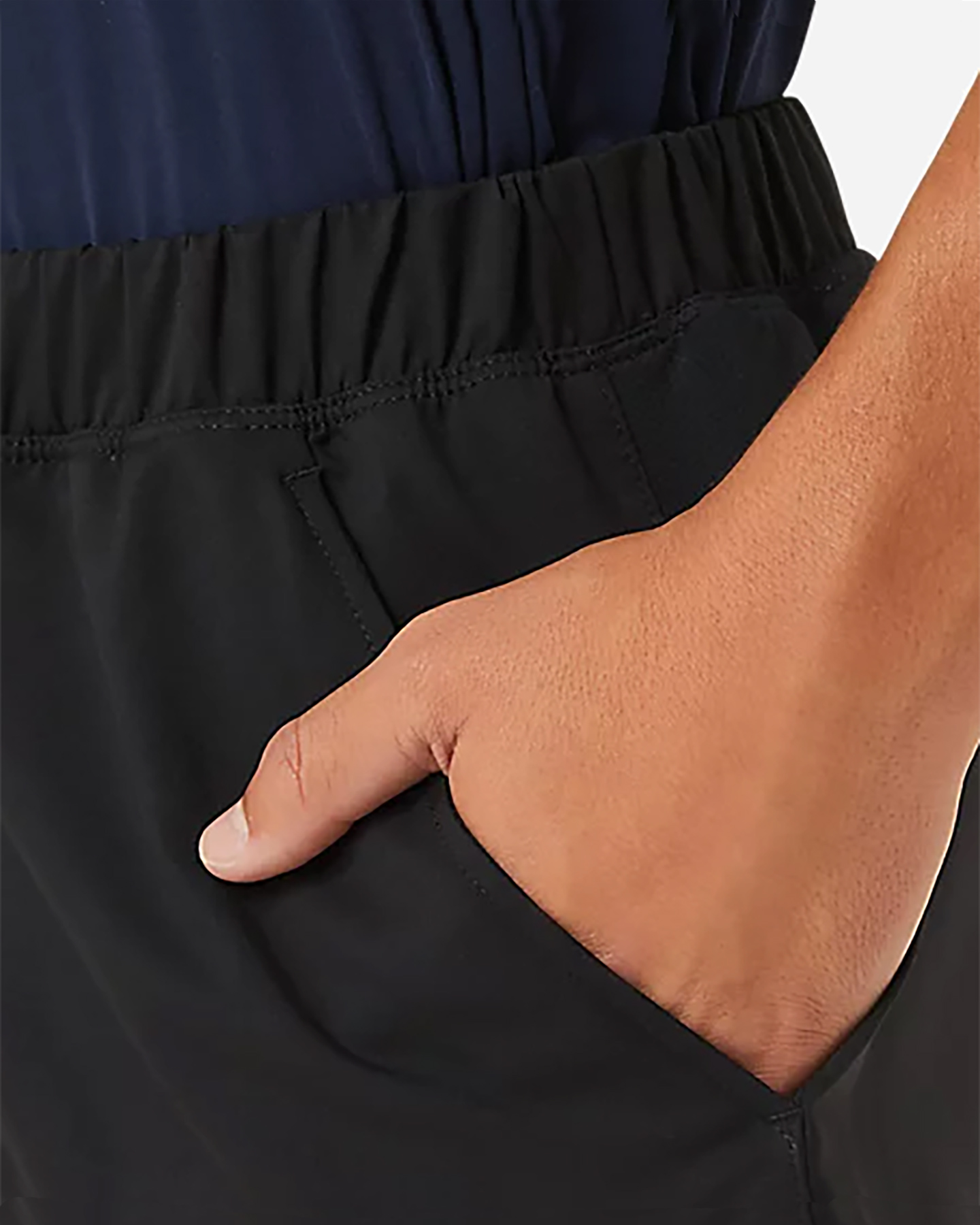 Pantaloncini tennis ASICS BASIC JR - Nero - 3 | Cisalfa Sport