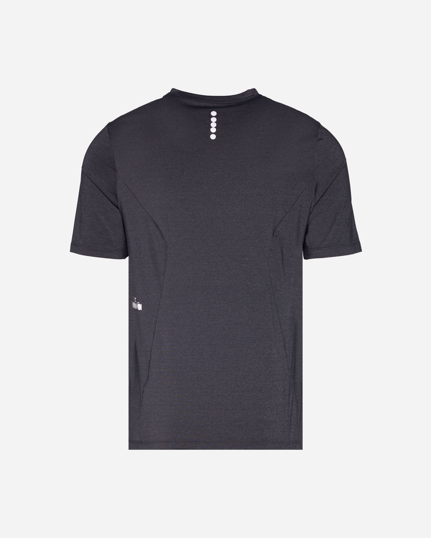 T-shirt running DIADORA TECH RUN CREW M - Nero - 1 | Cisalfa Sport