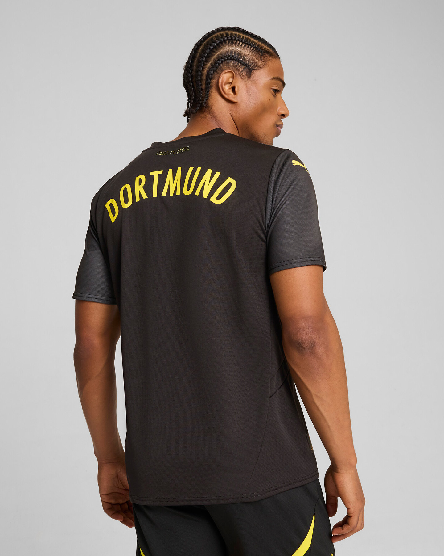 Maglia calcio ufficiale PUMA BORUSSIA DORTMUND AWAY 24-25 M - Nero - 3 | Cisalfa Sport