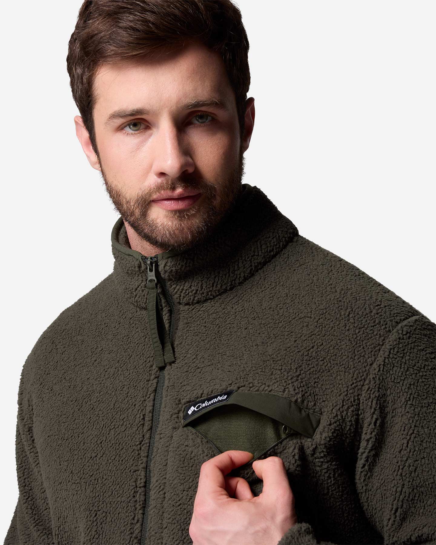 Felpa COLUMBIA RUGGED RIDGE M - Verde - 3 | Cisalfa Sport