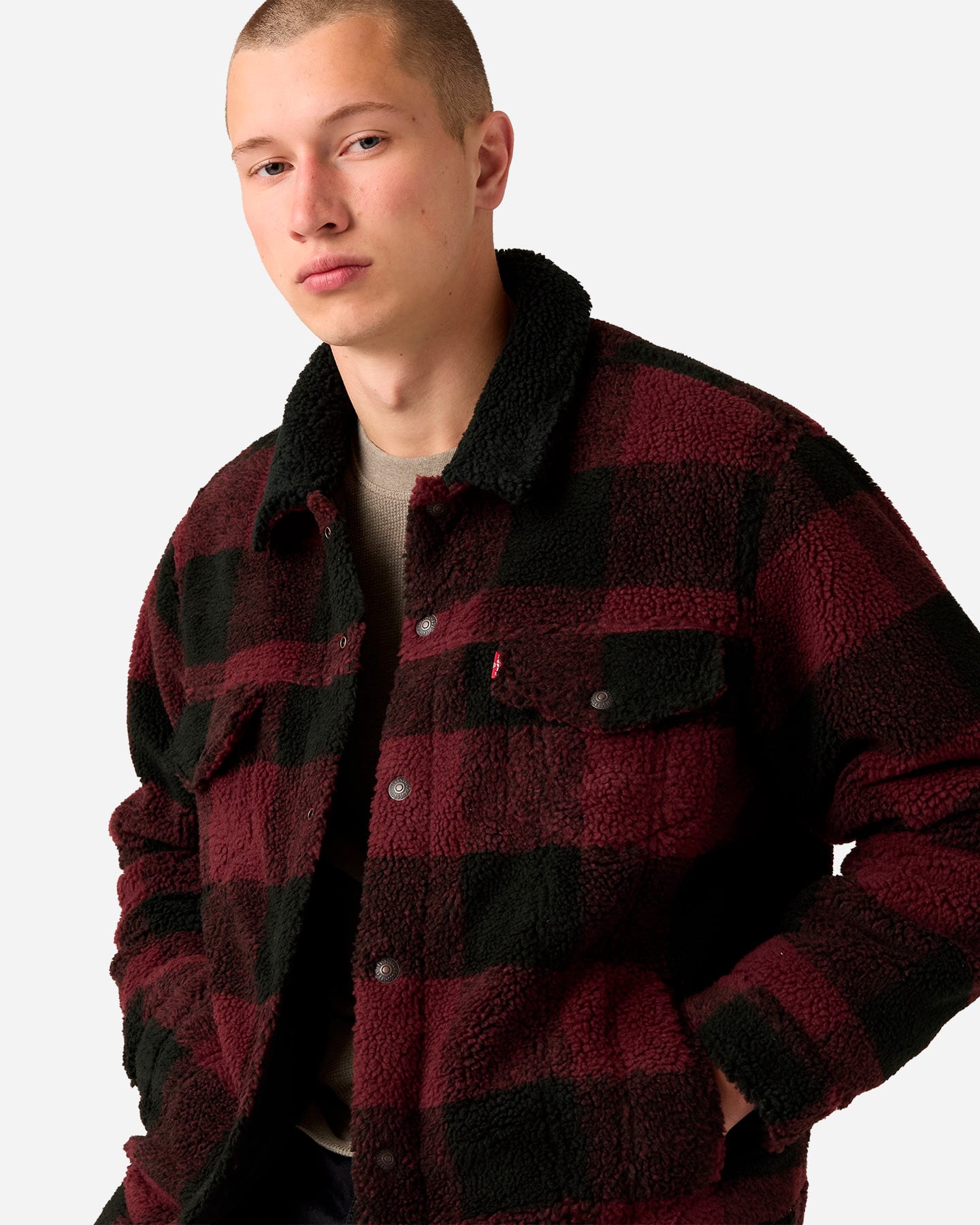 Giubbotto LEVI'S SHERPA M - Denim - 4 | Cisalfa Sport