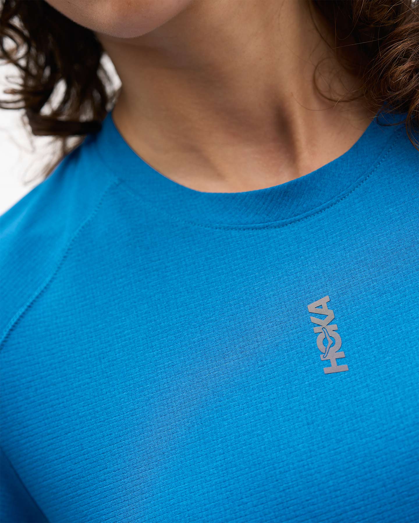 T-shirt running HOKA CLASSIC W - Blu - 4 | Cisalfa Sport
