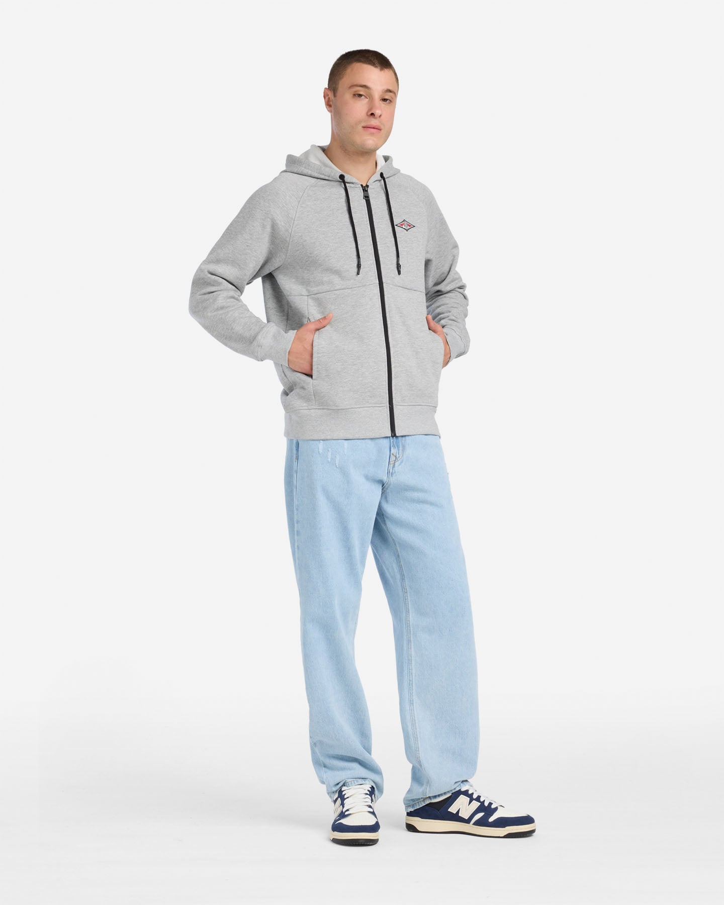 Felpa BEAR UNEARTHED NATURE M - Grigio - 4 | Cisalfa Sport