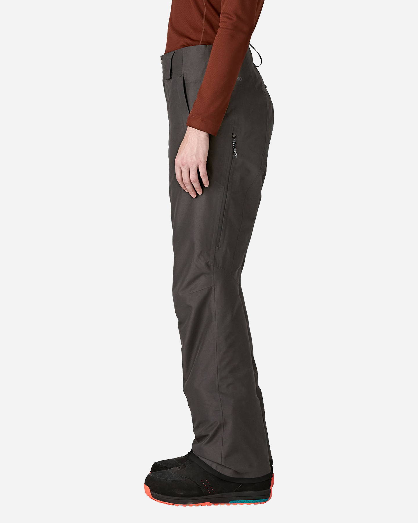 Pantalone sci PATAGONIA INSULATED POWDER TOWN W - Nero - 2 | Cisalfa Sport