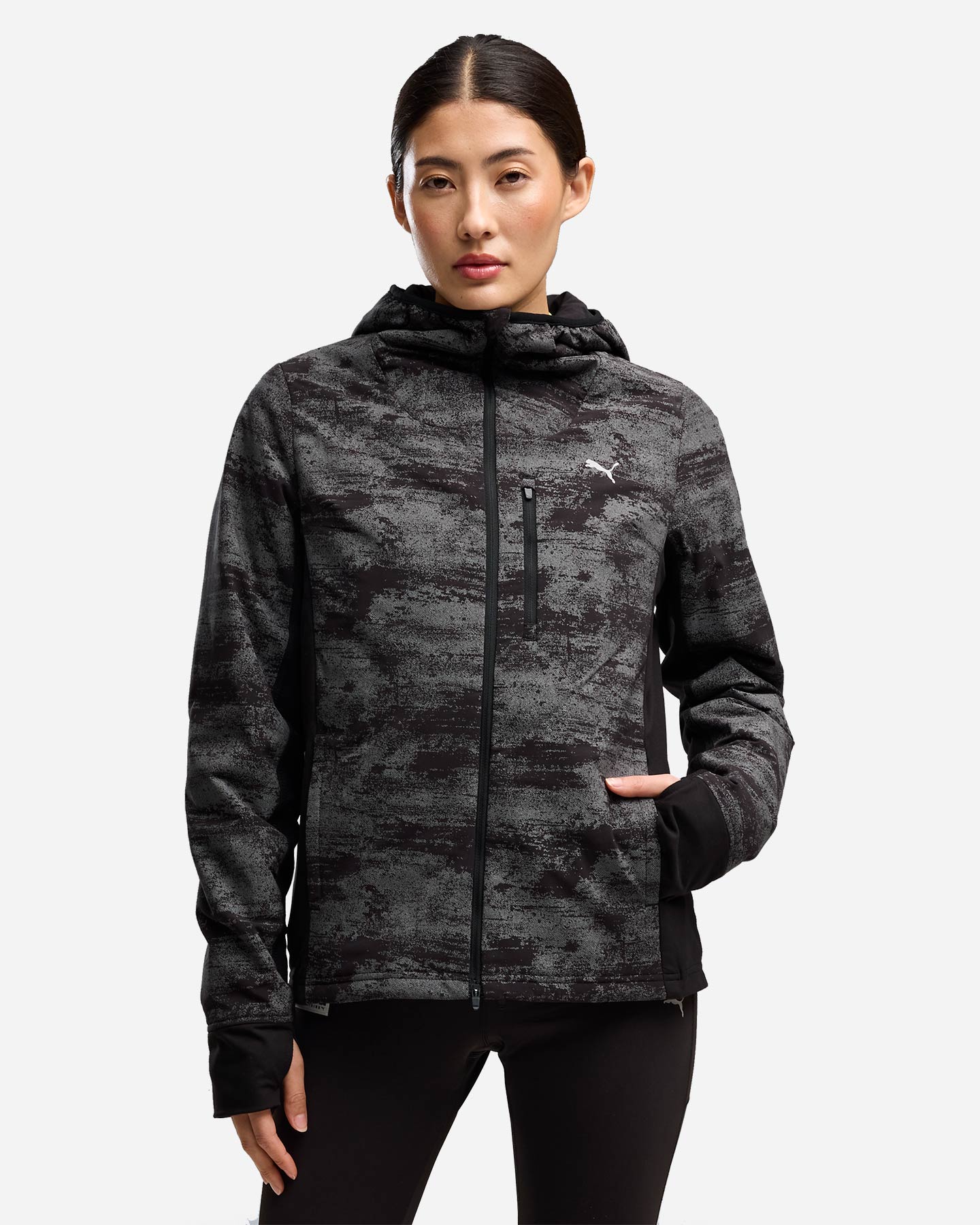 Giacca running PUMA PRIMALOFT REFLECTIVE W - Nero - 2 | Cisalfa Sport