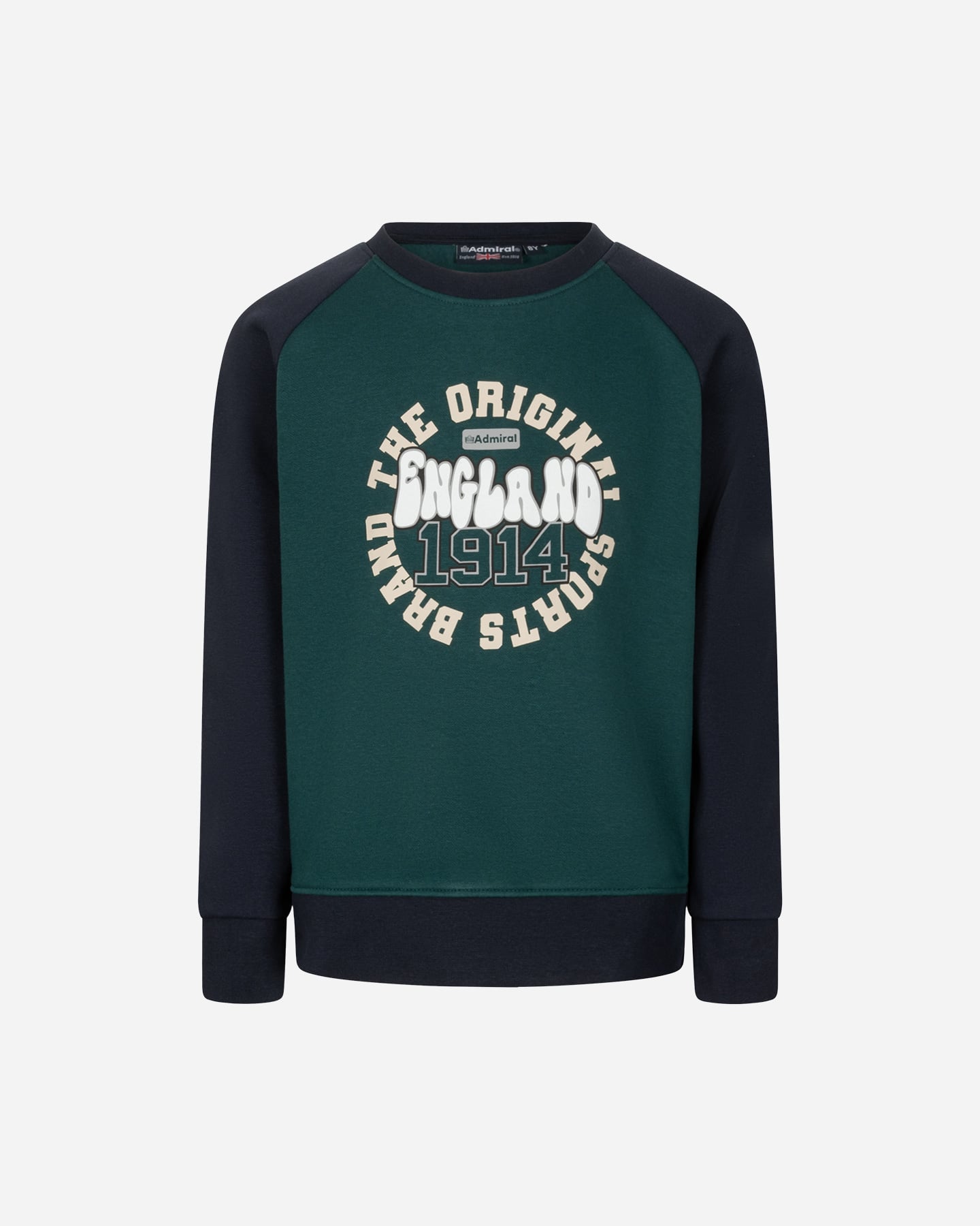 Felpa ADMIRAL VARSITY JR - Verde - 0 | Cisalfa Sport