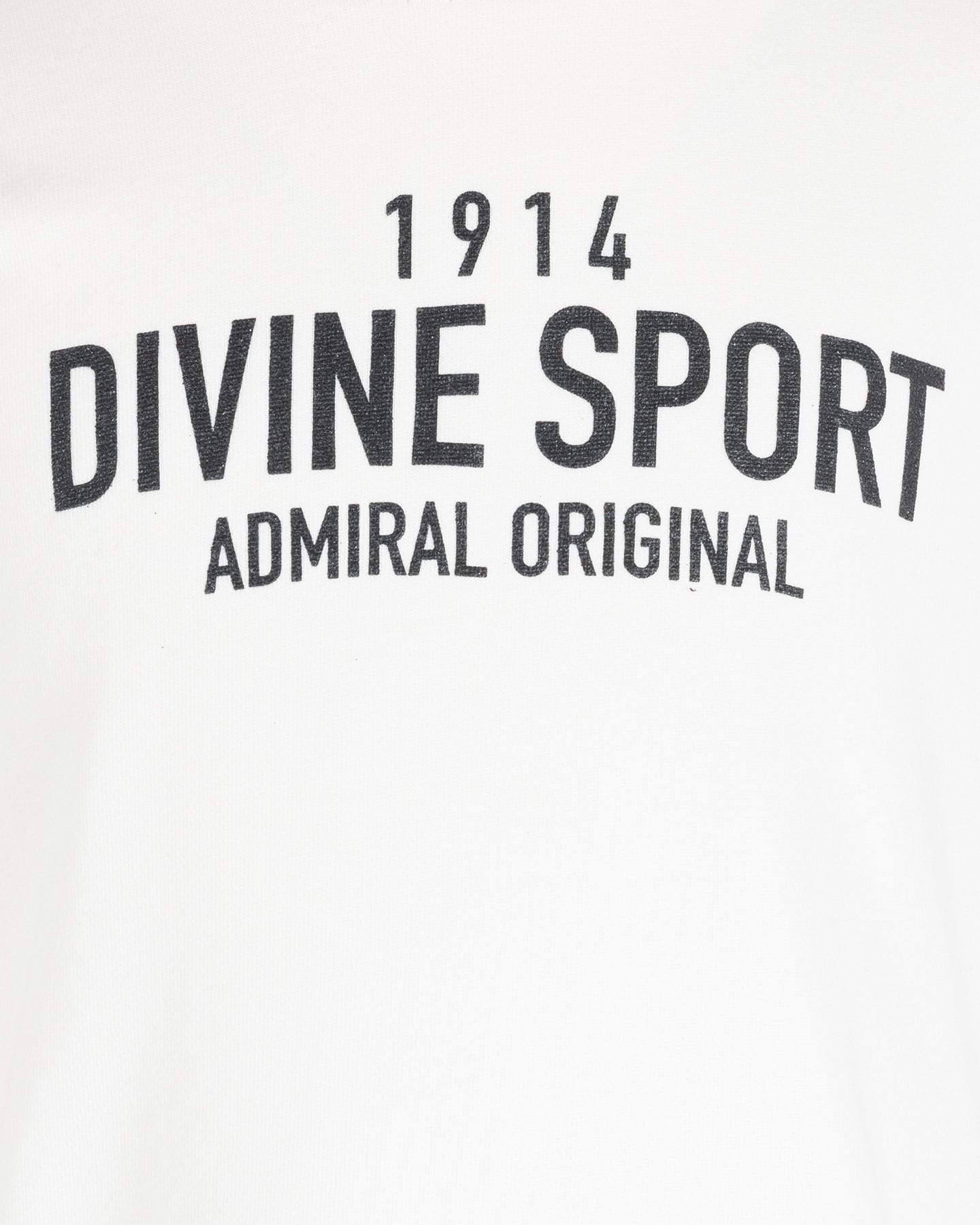 Felpa ADMIRAL GRAPHIC LOGO JR - Bianco - 2 | Cisalfa Sport