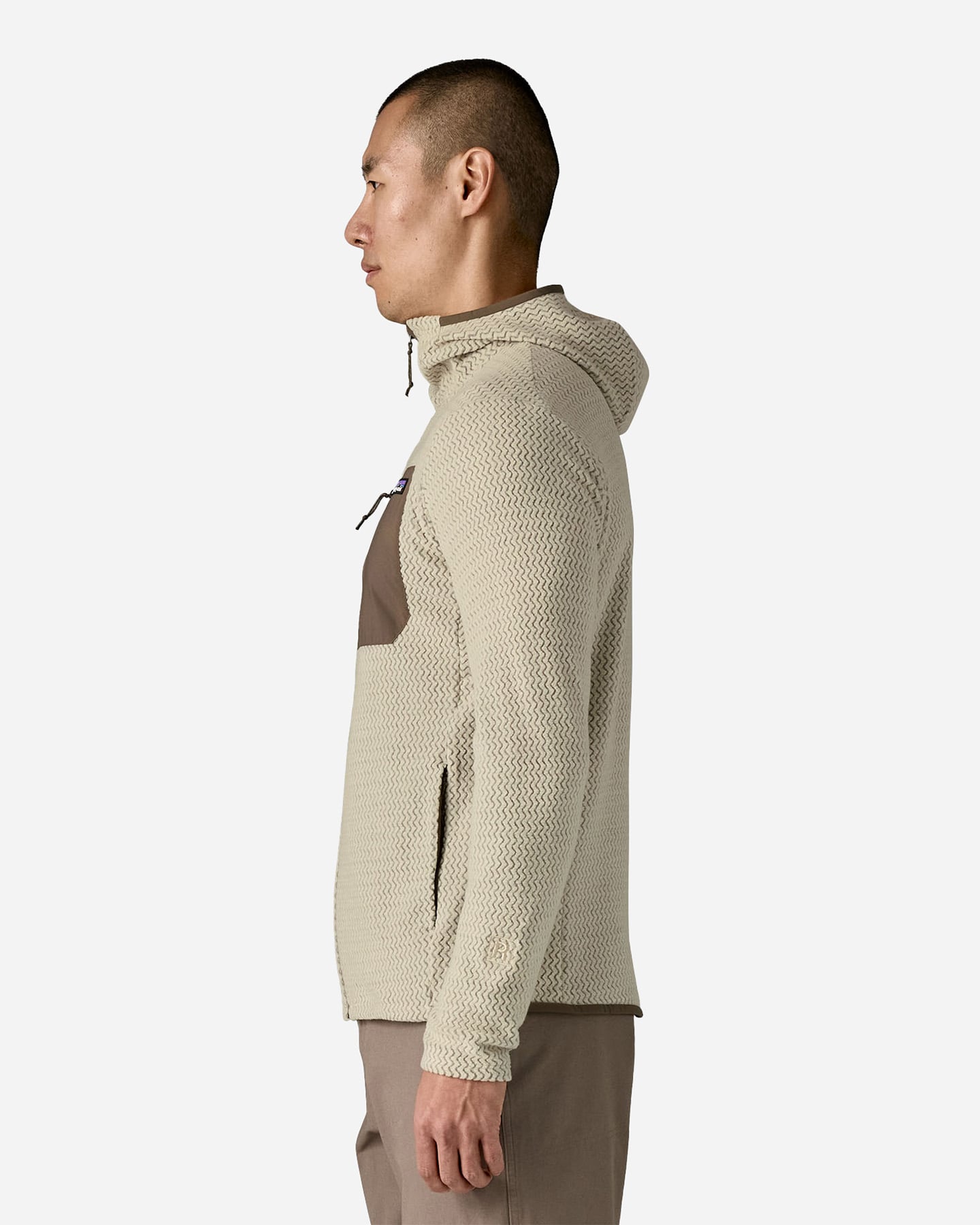 Pile PATAGONIA R1 AIR M - Beige - 2 | Cisalfa Sport