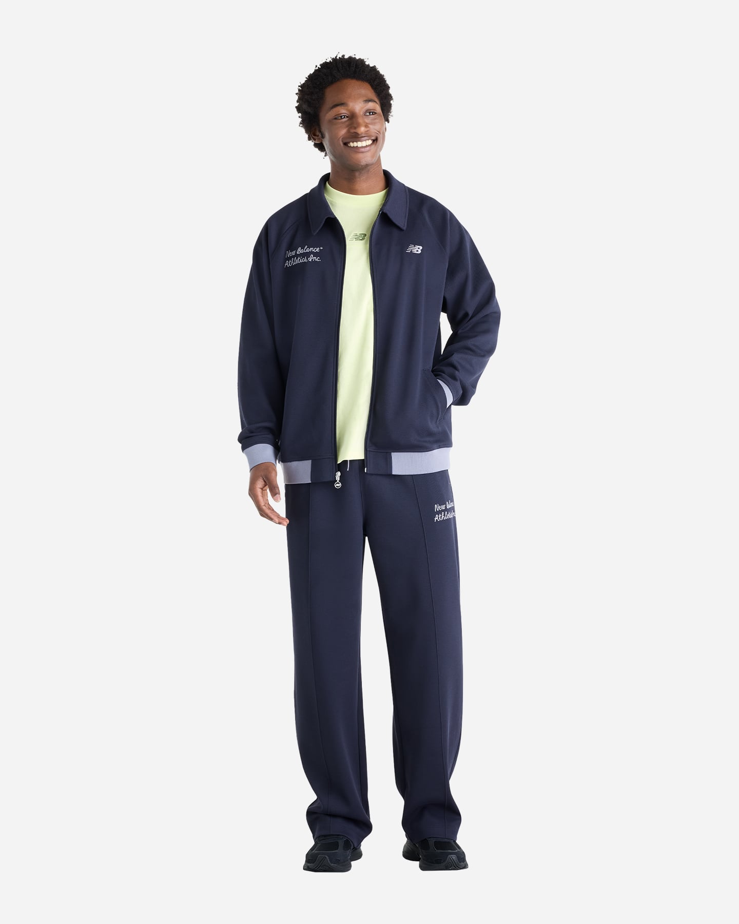 Giacca NEW BALANCE COLLEGE M - Blu Navy - 2 | Cisalfa Sport