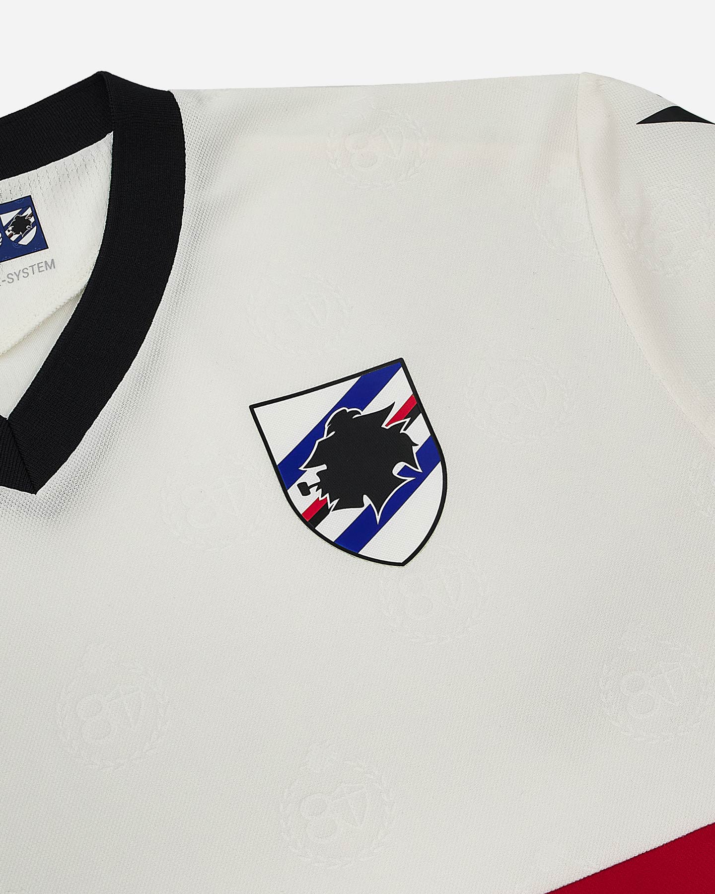 Maglia calcio ufficiale MACRON SAMPDORIA AWAY 26-27 JR - 3 | Cisalfa Sport