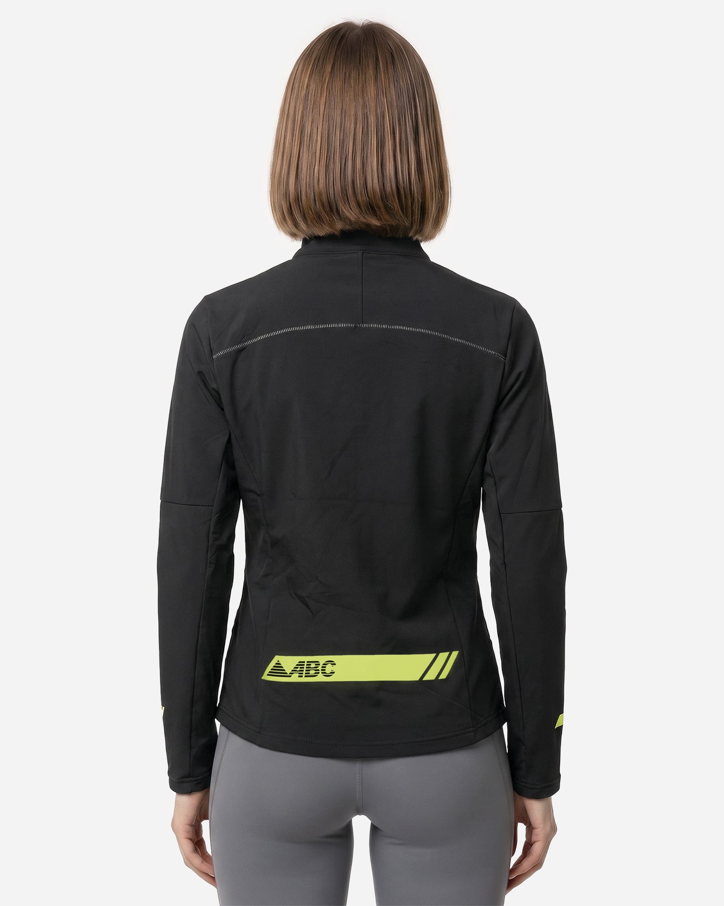 Giacca running ABC TECH W - Nero - 3 | Cisalfa Sport