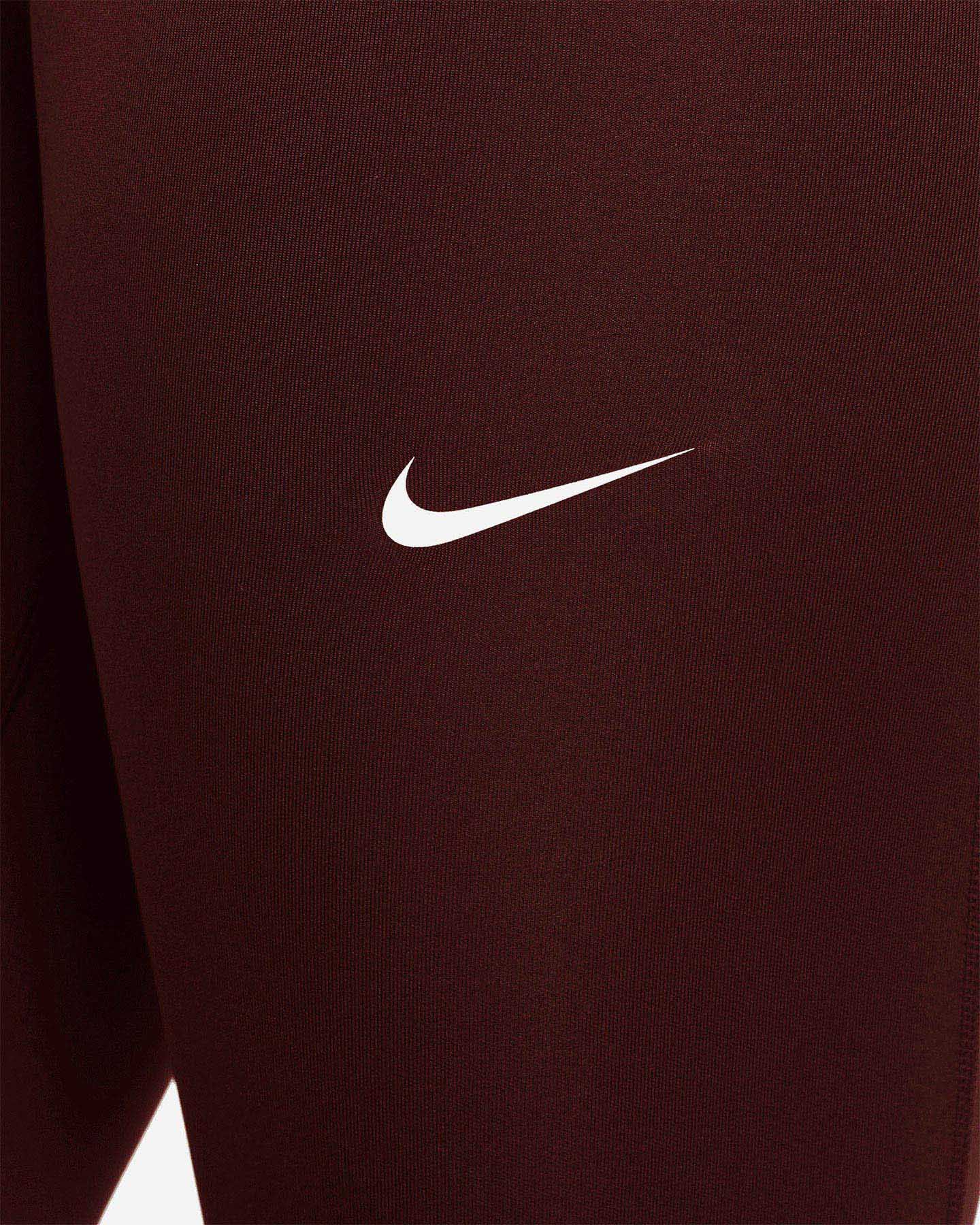 Leggings NIKE PRO DRI FIT RISE JR - Rosso - 2 | Cisalfa Sport