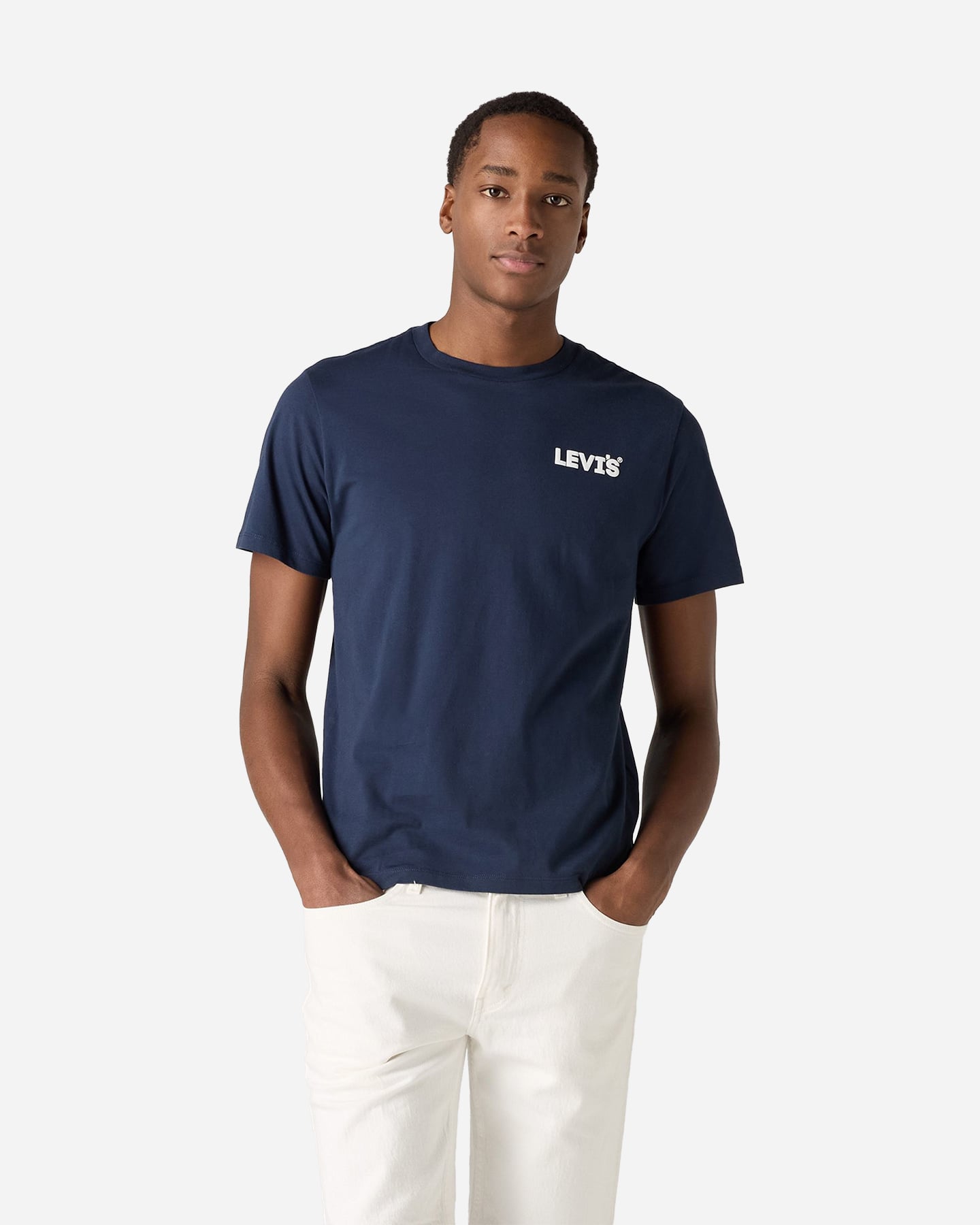T-shirt LEVI'S LOGO SUEDE M - Blu - 2 | Cisalfa Sport