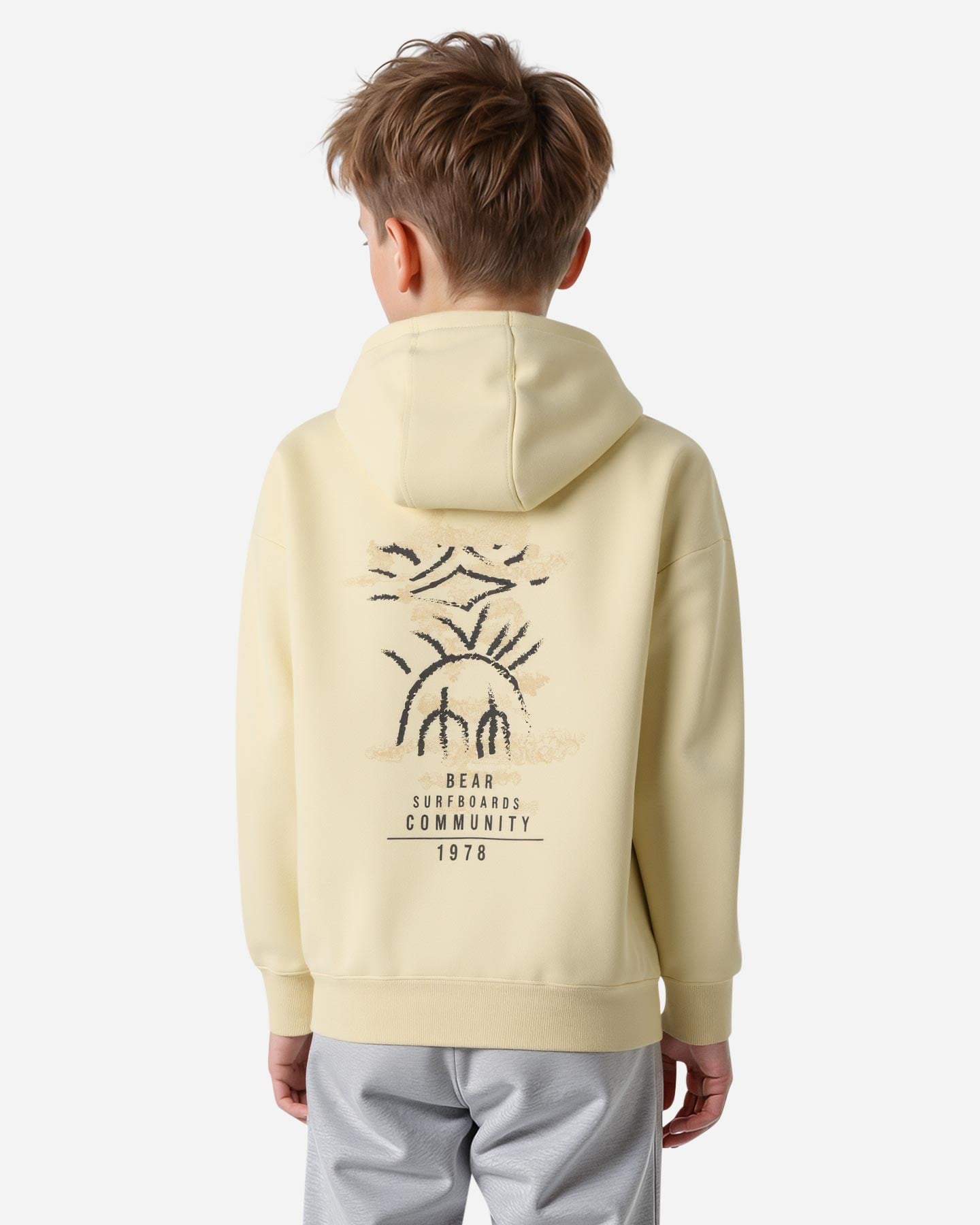Felpa BEAR SHORE BREAK JR - Beige - 4 | Cisalfa Sport