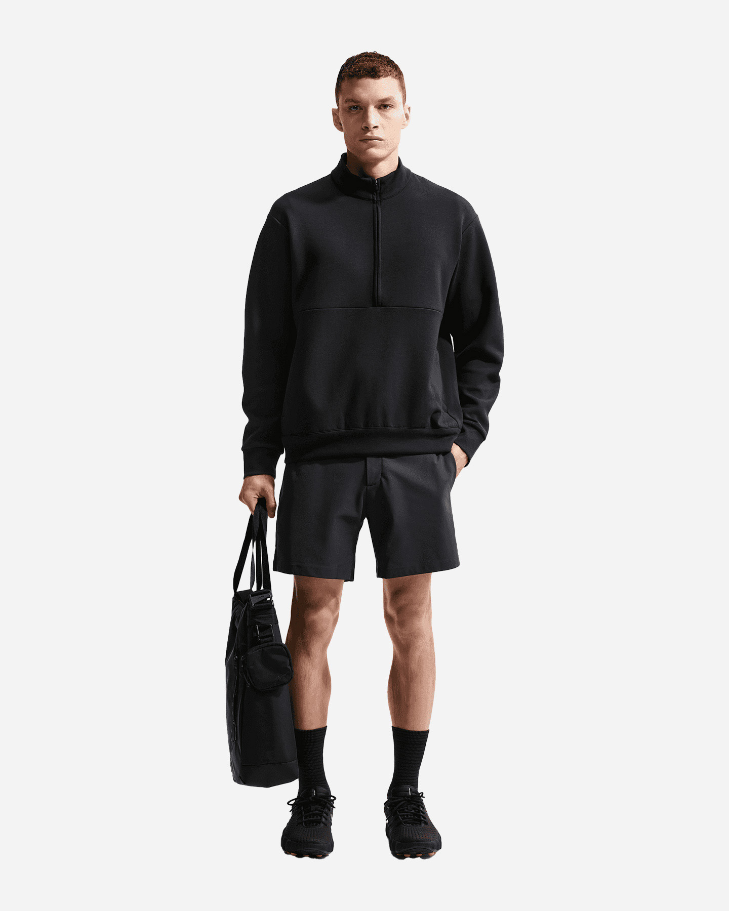 Felpa NIKE DRI FIT 24.7 M - Nero - 1 | Cisalfa Sport