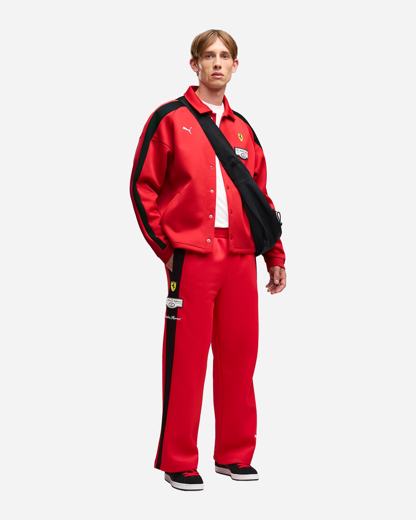 Pantalone PUMA FERRARI T7 M - Rosso - 4 | Cisalfa Sport
