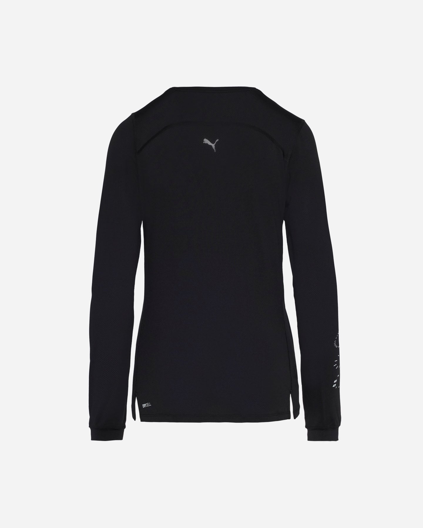 Maglia running PUMA RUN CLUB GRAPHIC W - Nero - 1 | Cisalfa Sport