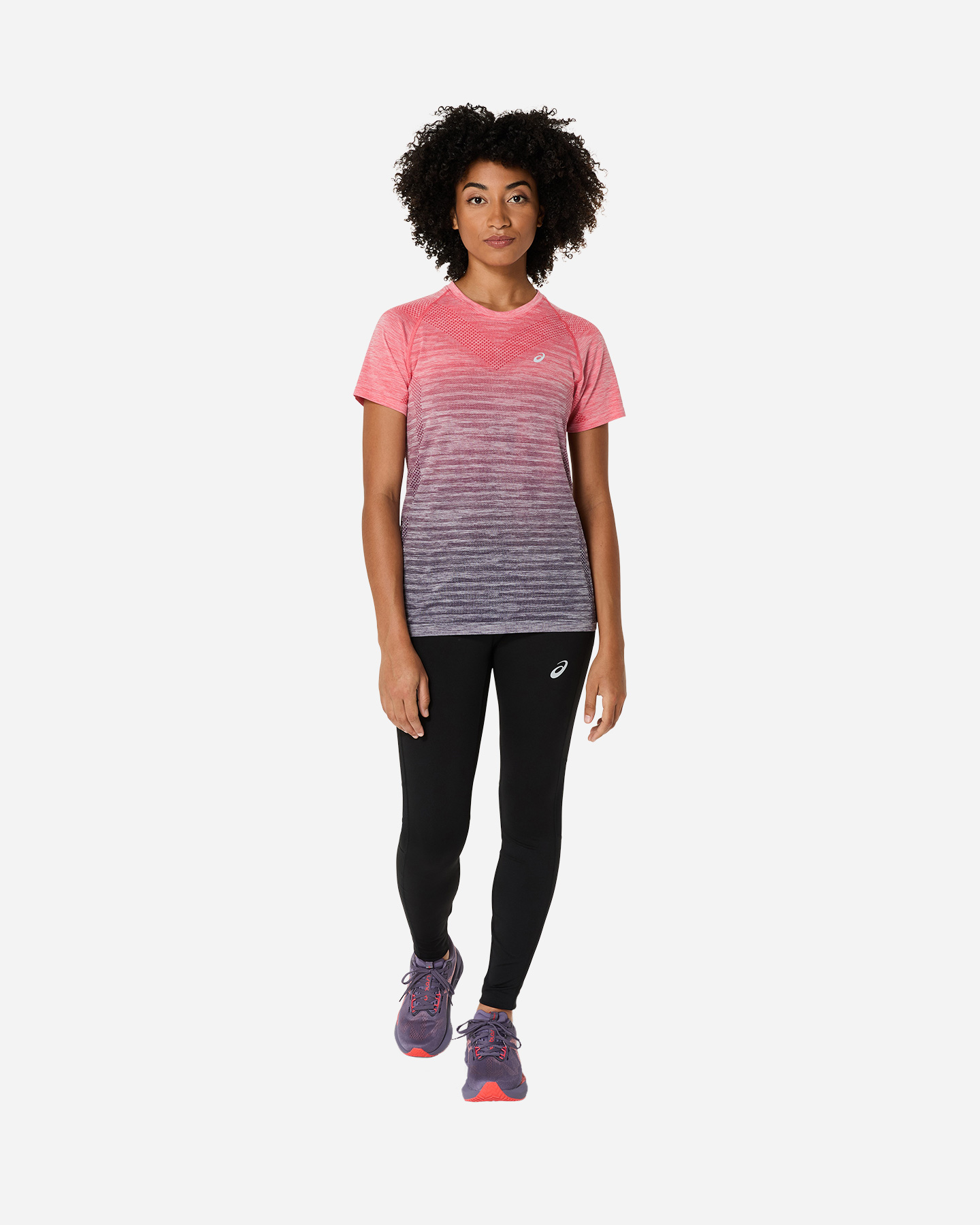 T-shirt running ASICS SEAMLESS W - Grigio - 3 | Cisalfa Sport