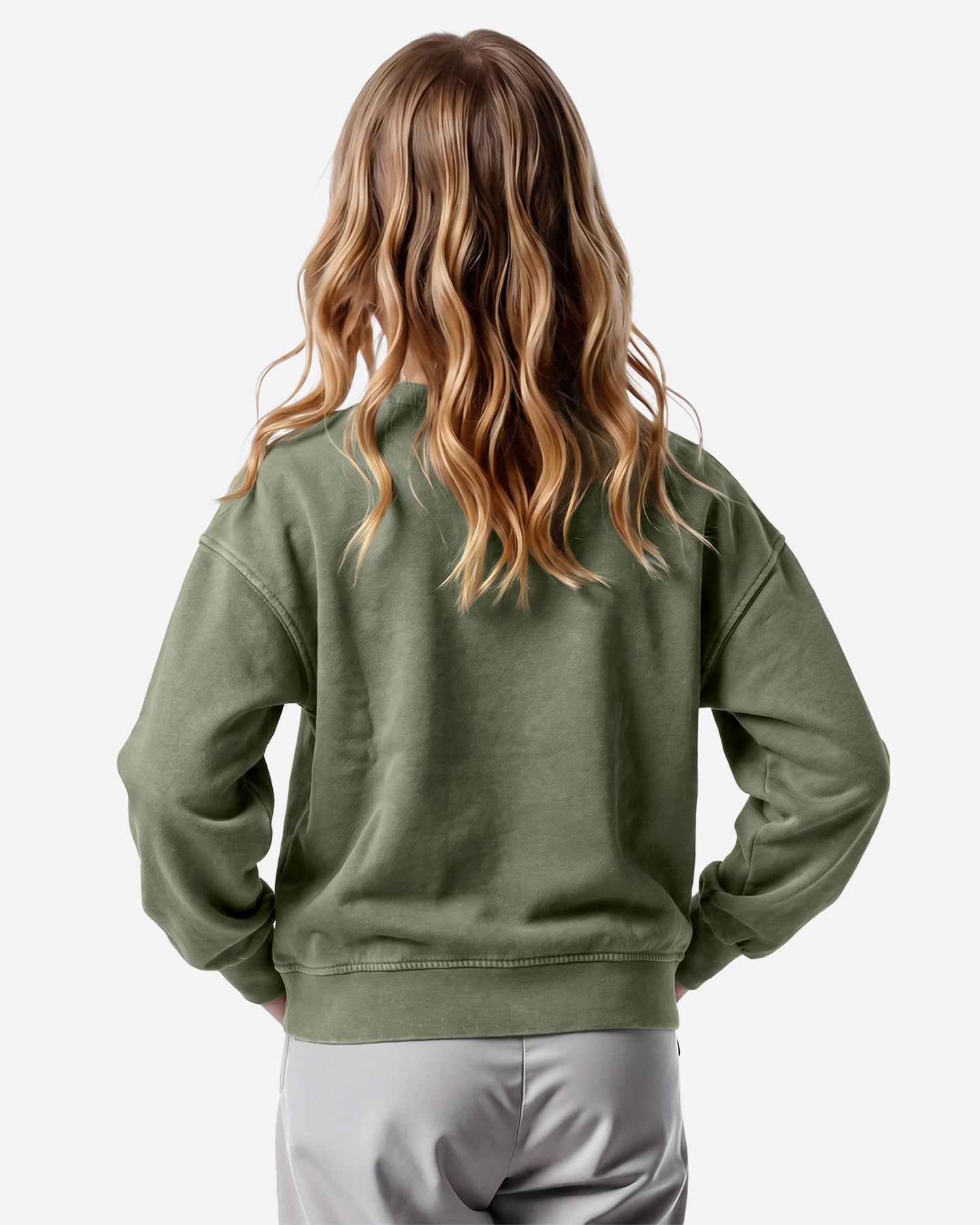 Felpa MIA M BASIC JR - Verde - 3 | Cisalfa Sport