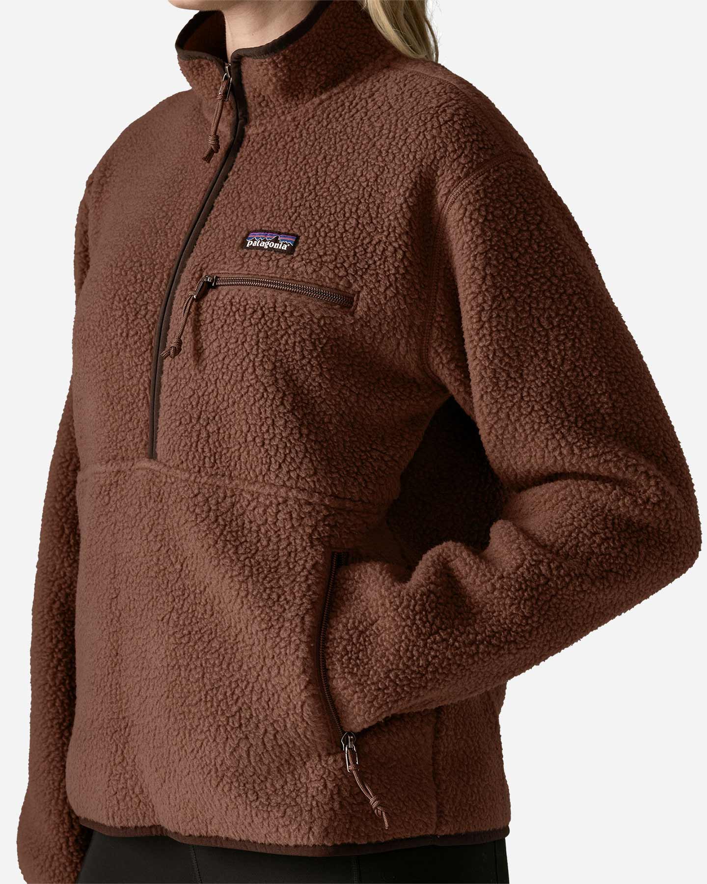 Pile PATAGONIA RETRO PILE MARSUPIAL W - Marrone - 3 | Cisalfa Sport