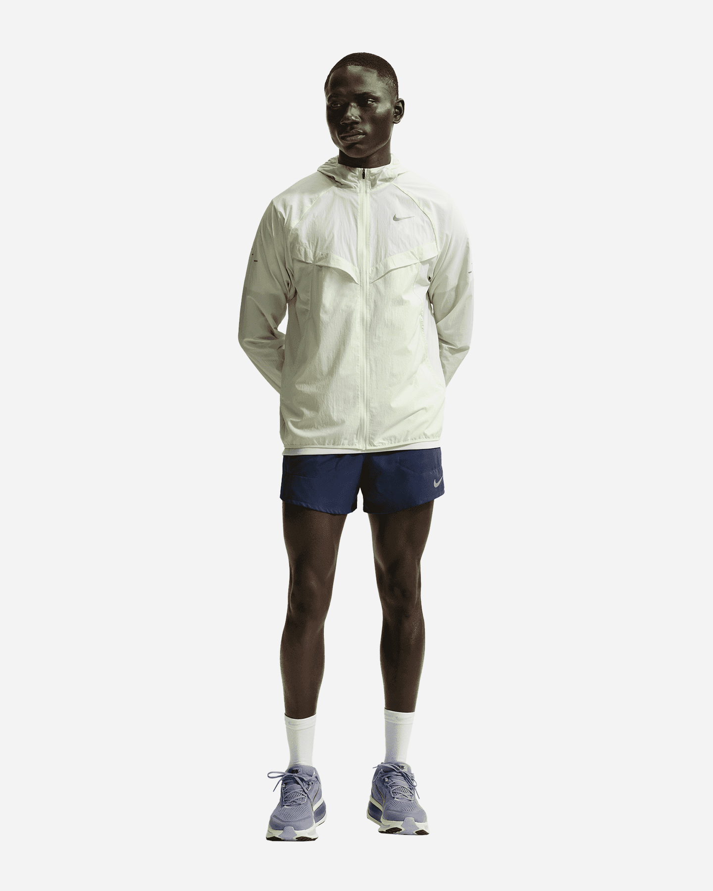 Short running NIKE STRIDE 5IN M - Blu - 2 | Cisalfa Sport