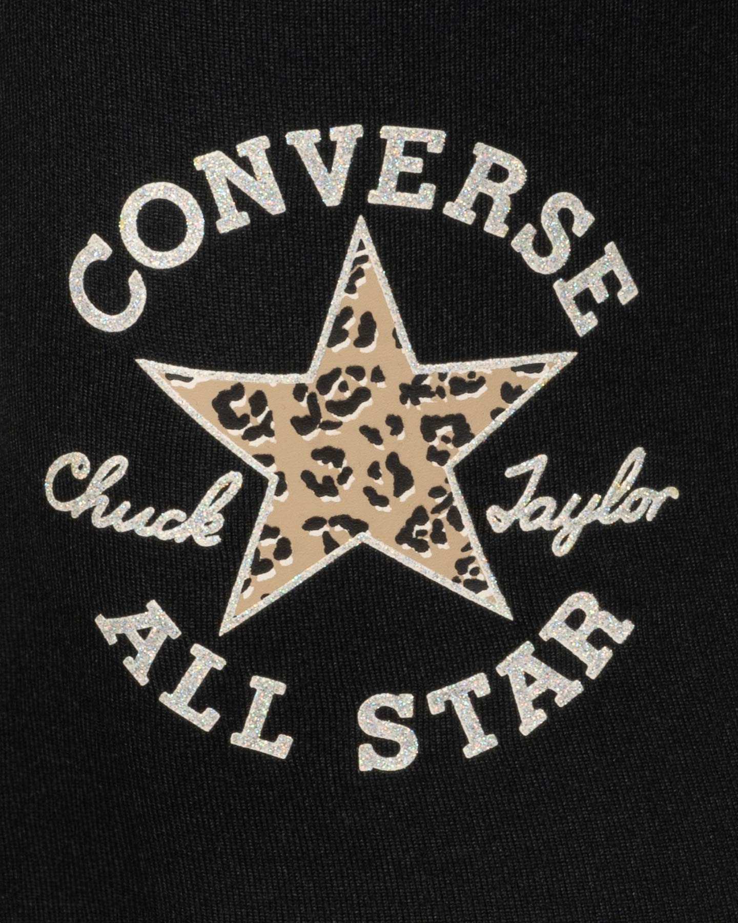 Pantalone CONVERSE ALL OVER PRINTED JR - Nero - 2 | Cisalfa Sport