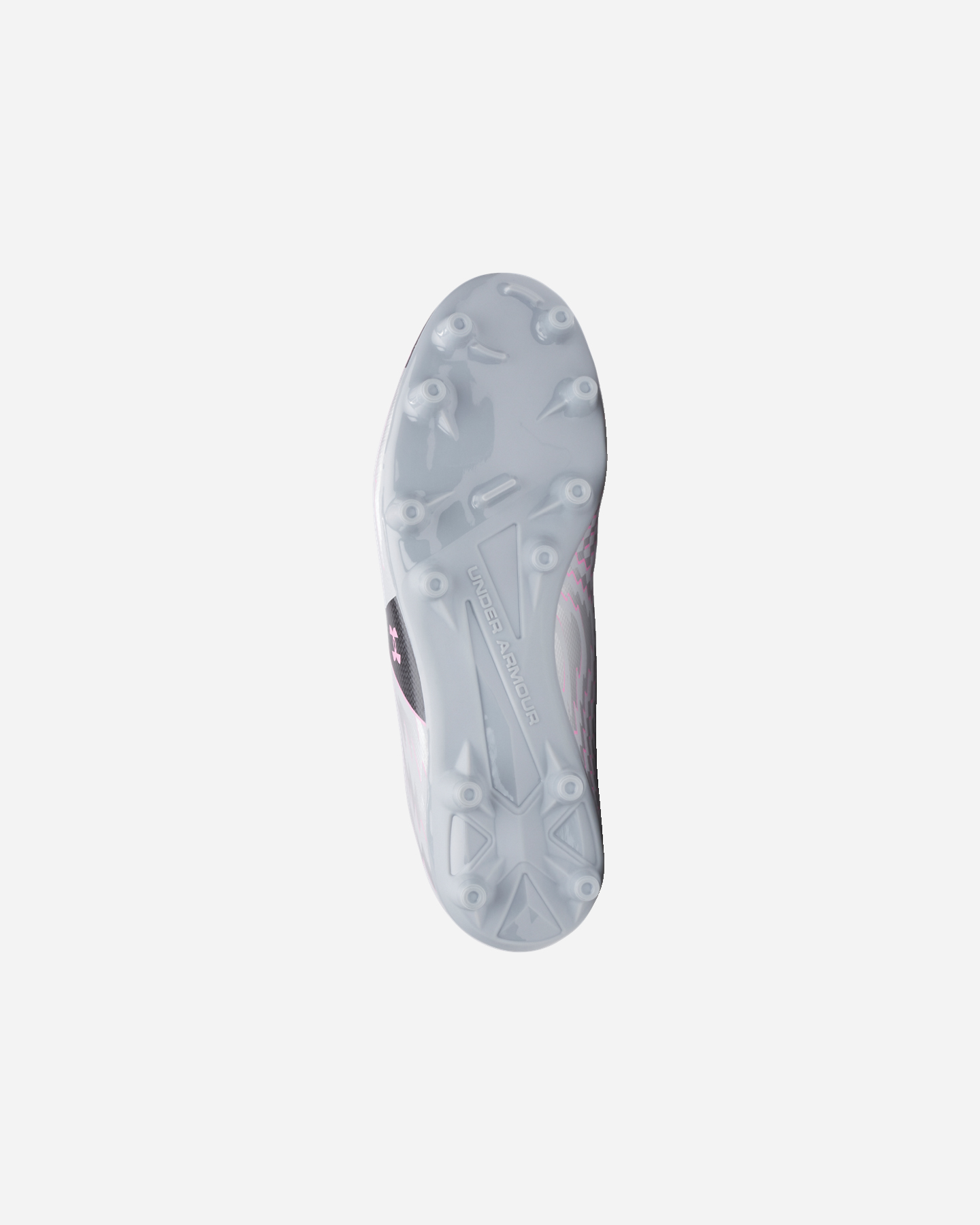 Scarpe calcio UNDER ARMOUR SHADOW CLUB 4 FG JR - Argento - 2 | Cisalfa Sport
