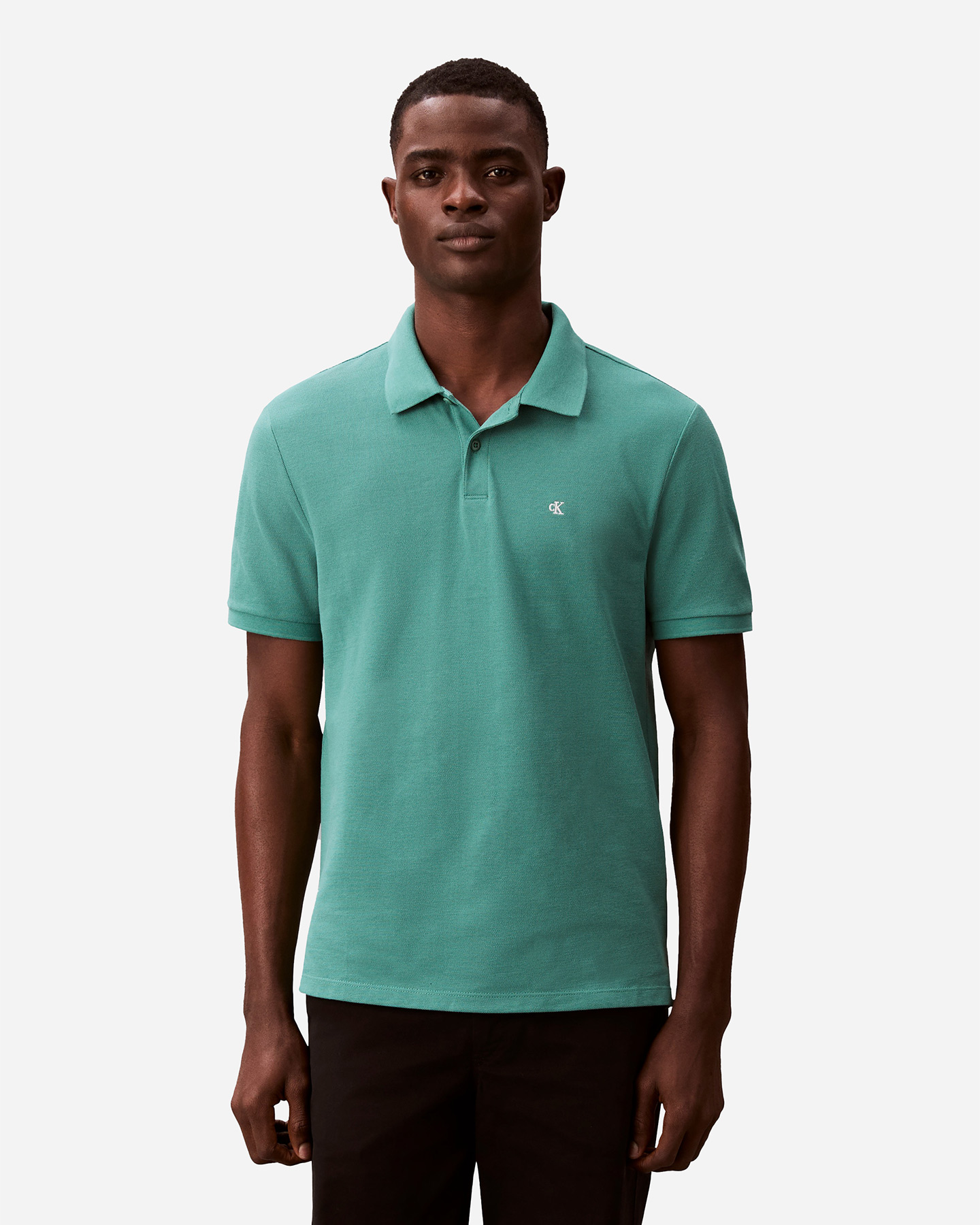 Polo CALVIN KLEIN JEANS SMALL LOGO M - Verde - 1 | Cisalfa Sport