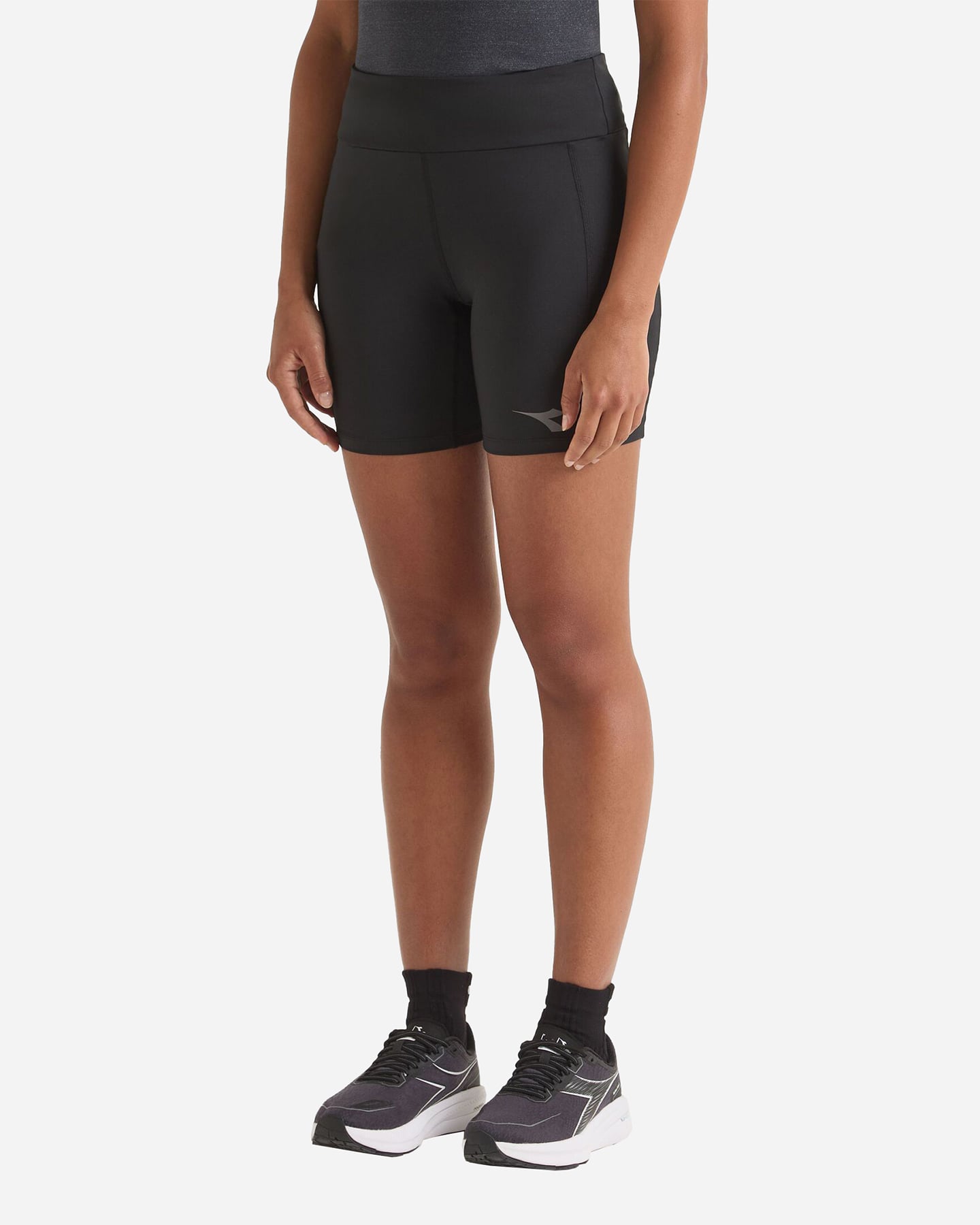 Short running DIADORA CLASSIC W - Nero - 1 | Cisalfa Sport
