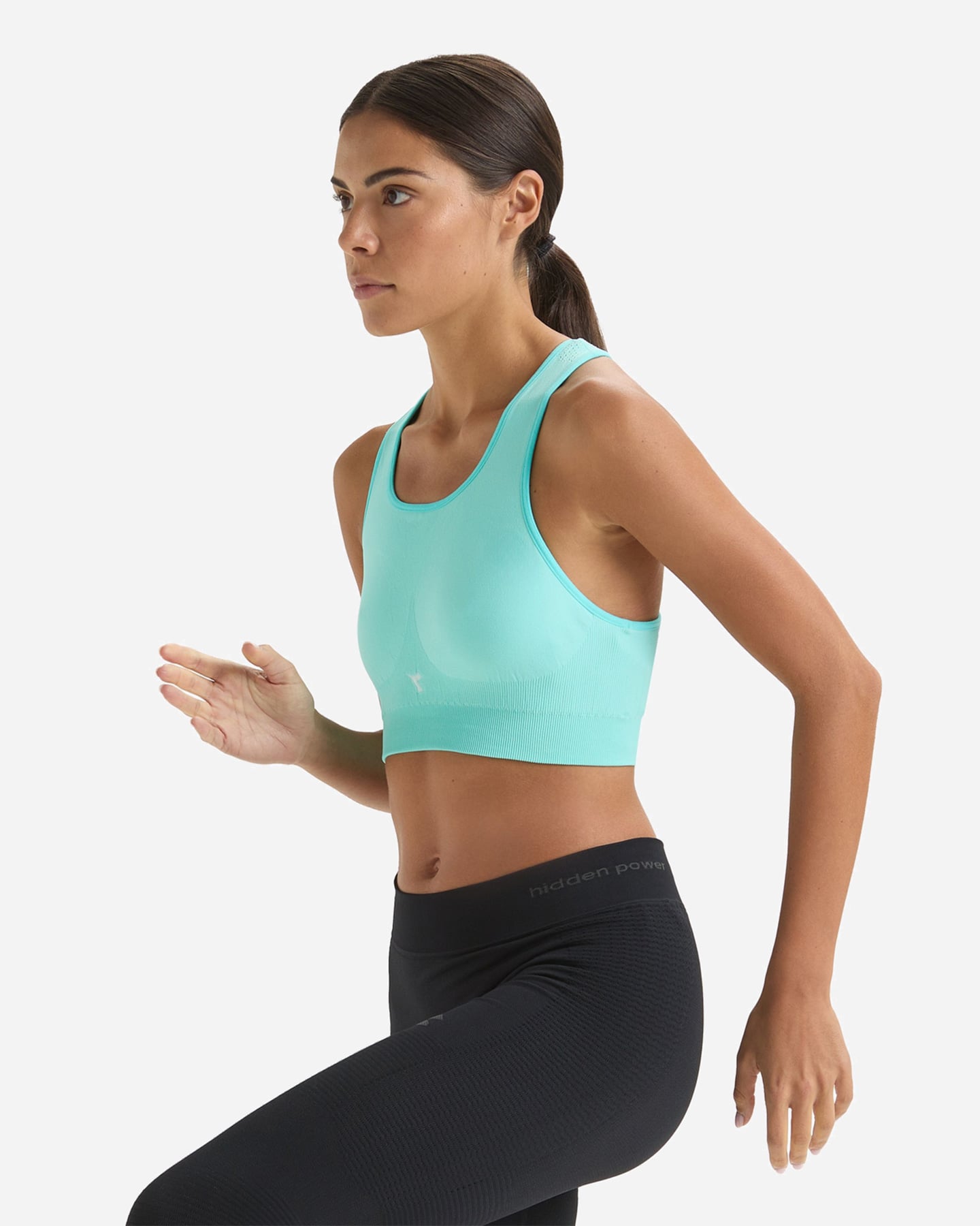 Reggiseno sportivo DIADORA MEDIUM ACT M - Azzurro - 3 | Cisalfa Sport