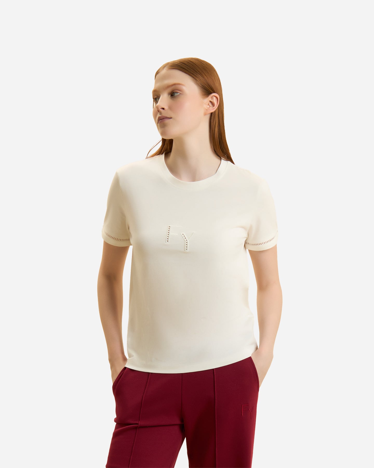T-shirt FREDDY LOGO W - Bianco - 2 | Cisalfa Sport