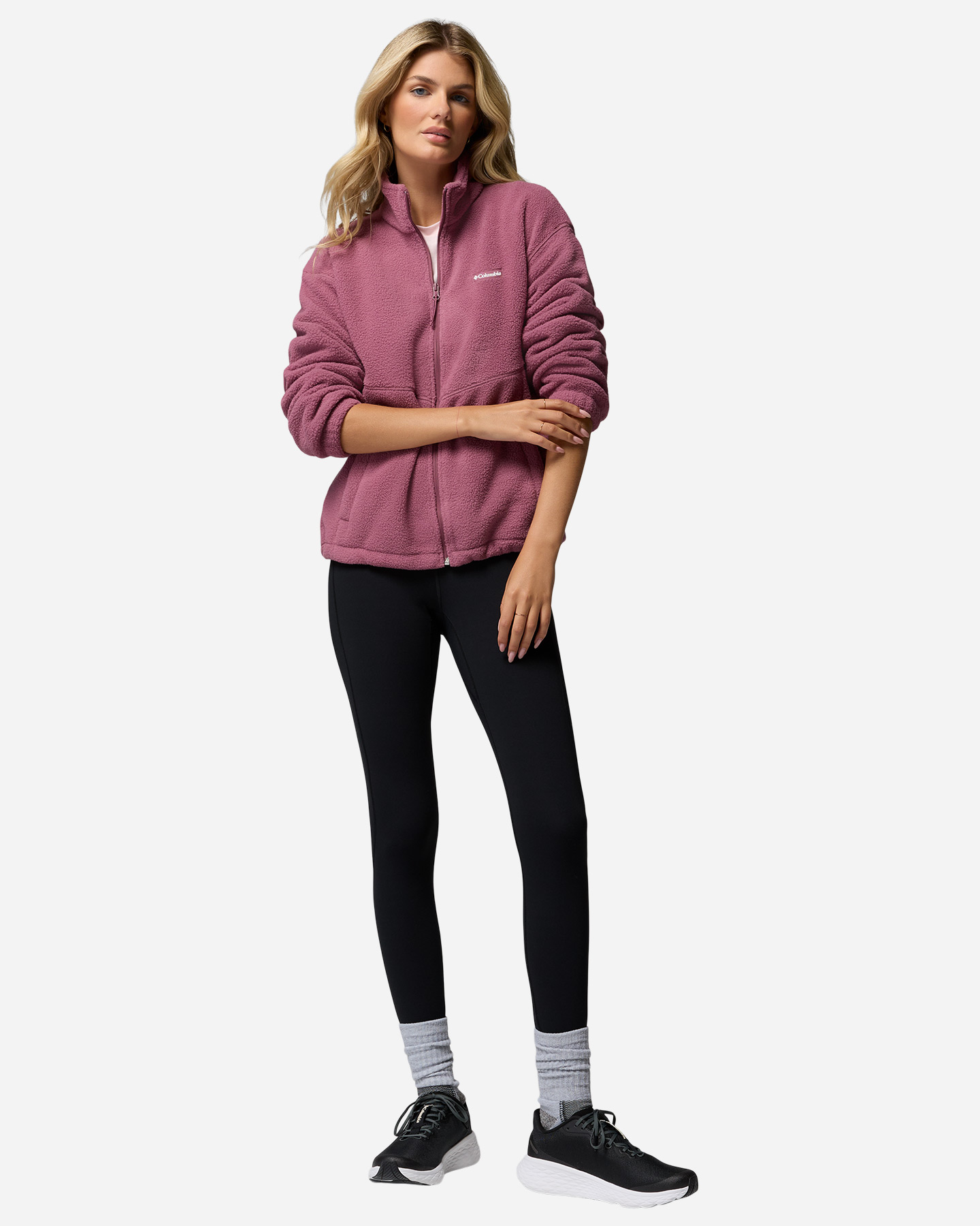 Pile COLUMBIA TIMBER MEADOW W - Lilla - 2 | Cisalfa Sport